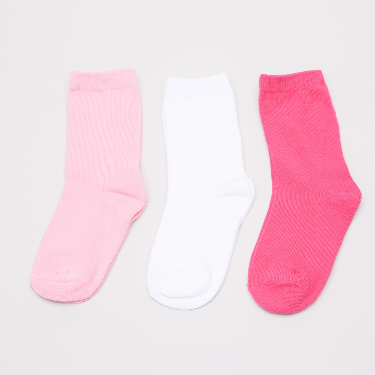 جوارب أساسية من جونيورز - مجموعة من 3 أزواج-girls-accessories-socks-image-1