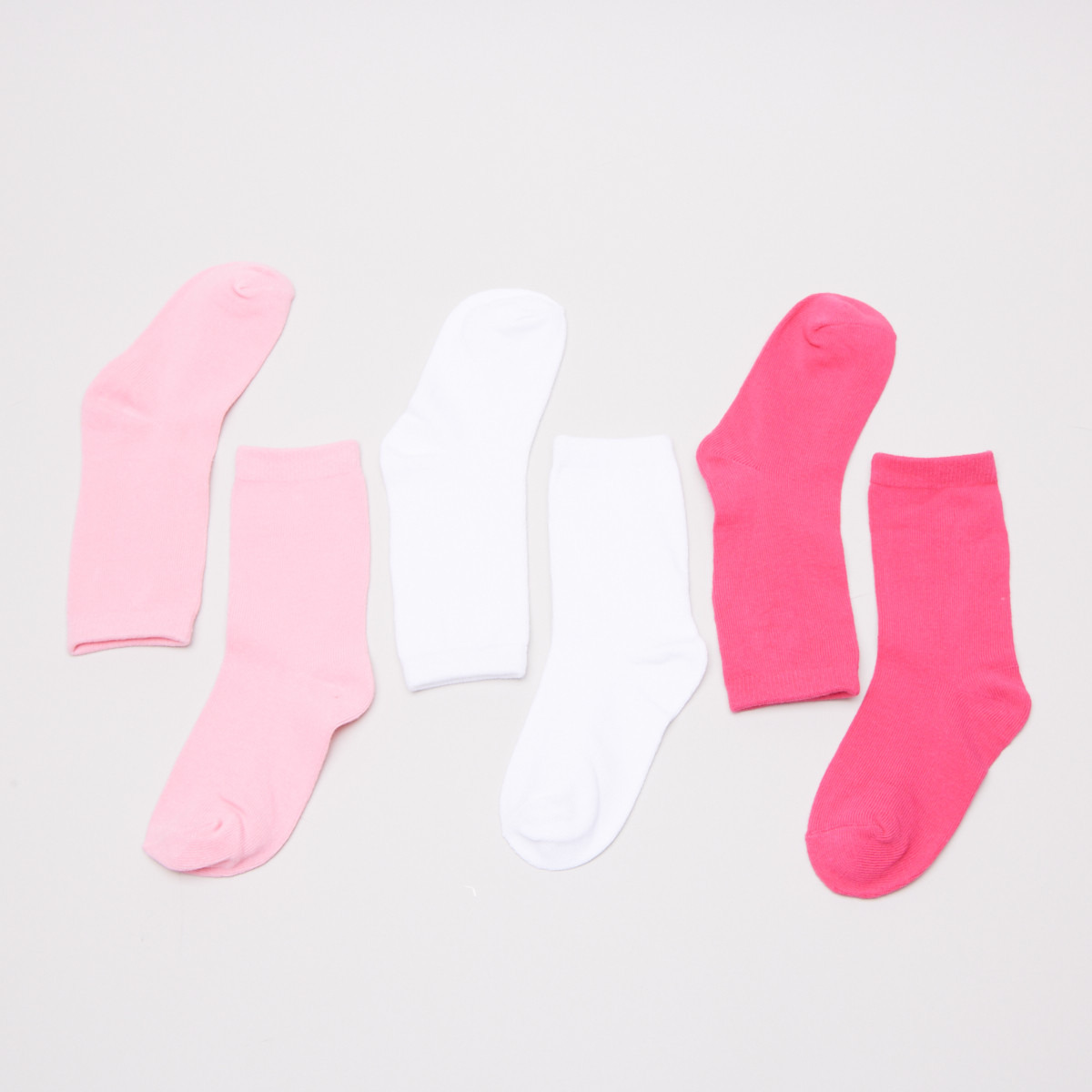 جوارب أساسية من جونيورز - مجموعة من 3 أزواج-girls-accessories-socks-image-2