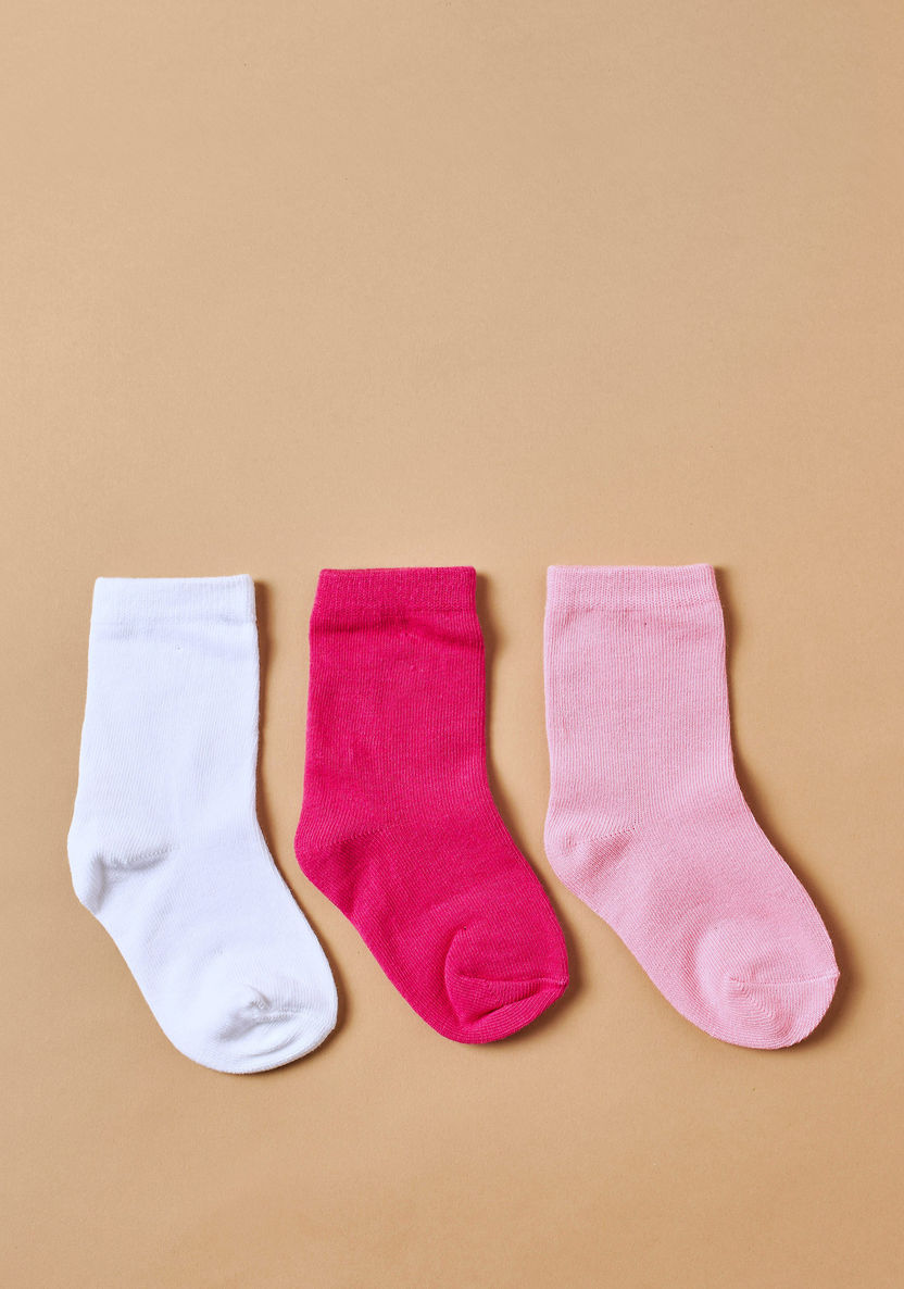 Juniors Basic Socks - Set of 3-Underwear and Socks-image-0