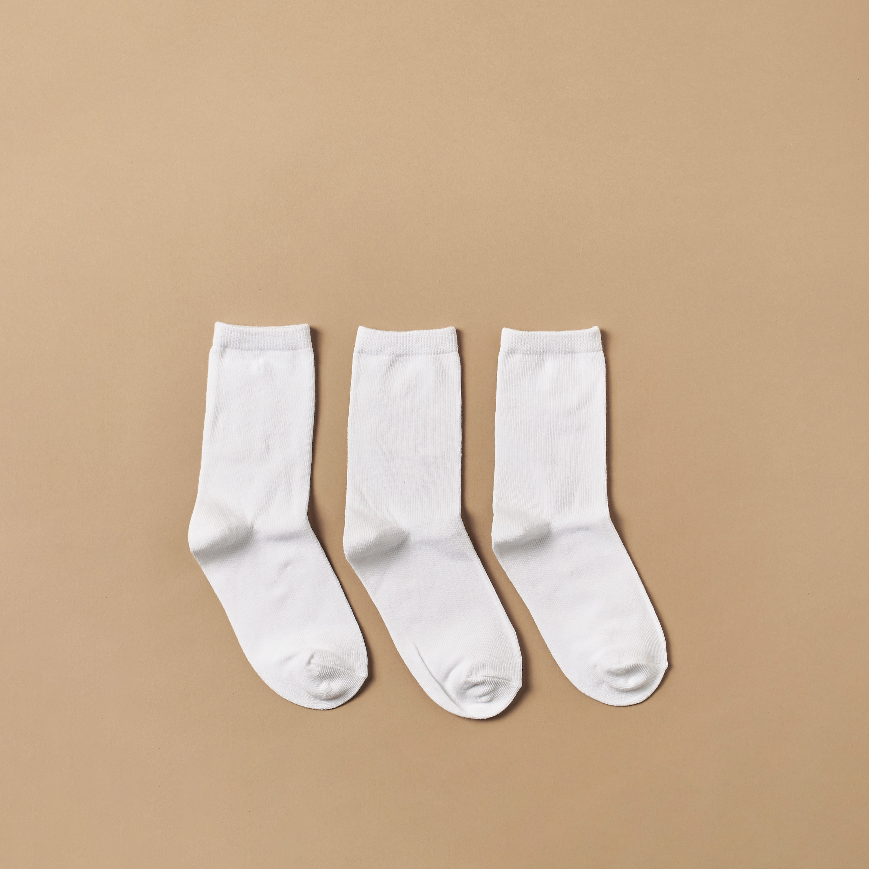 Juniors Ribbed Ankle Socks - Set of 3-girls-accessories-socks-image-1