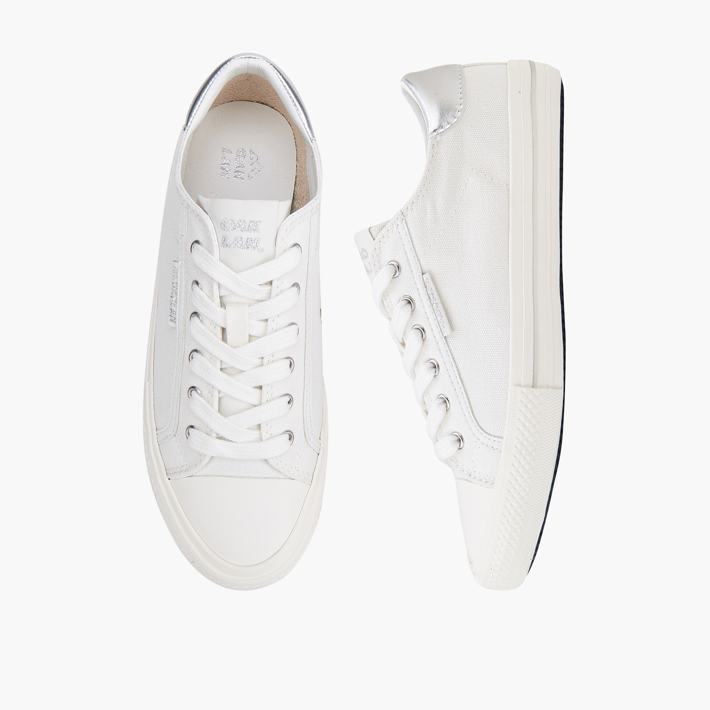 Oaklan by Shoexpress Women Lace-Up Ankle Sneakers-women-shoes-sneakers-image-1