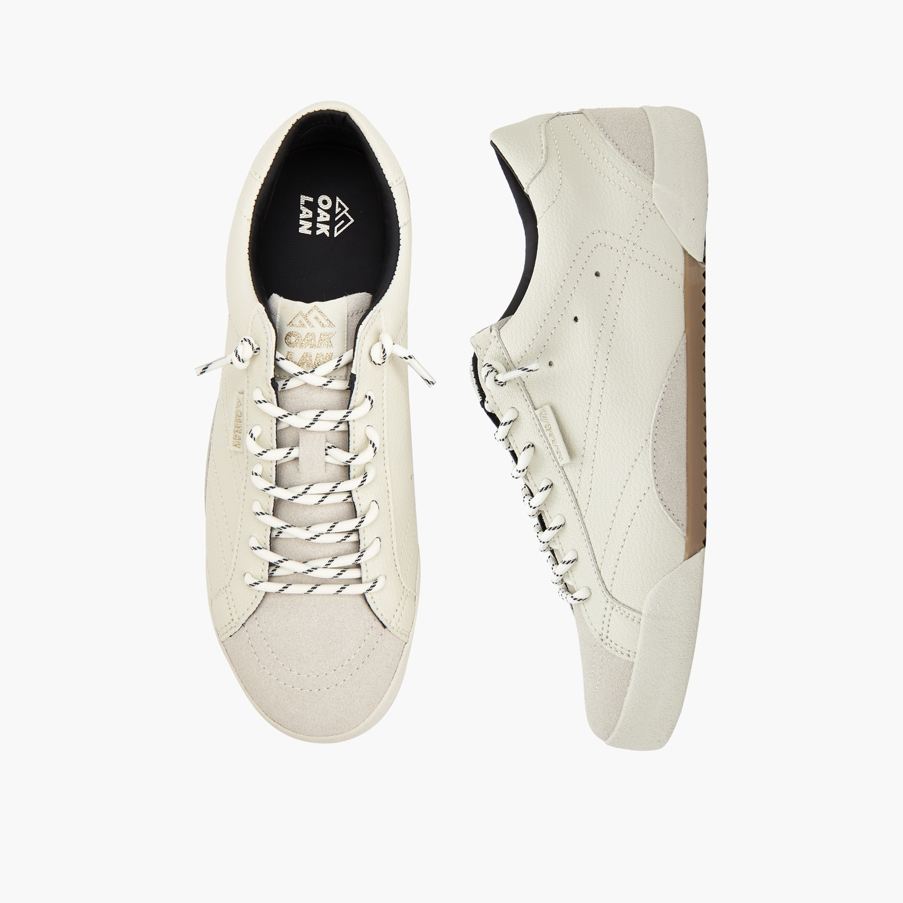 Oaklan by Shoexpress Women Panelled Lace-Up Ankle Sneakers-women-shoes-sneakers-image-1