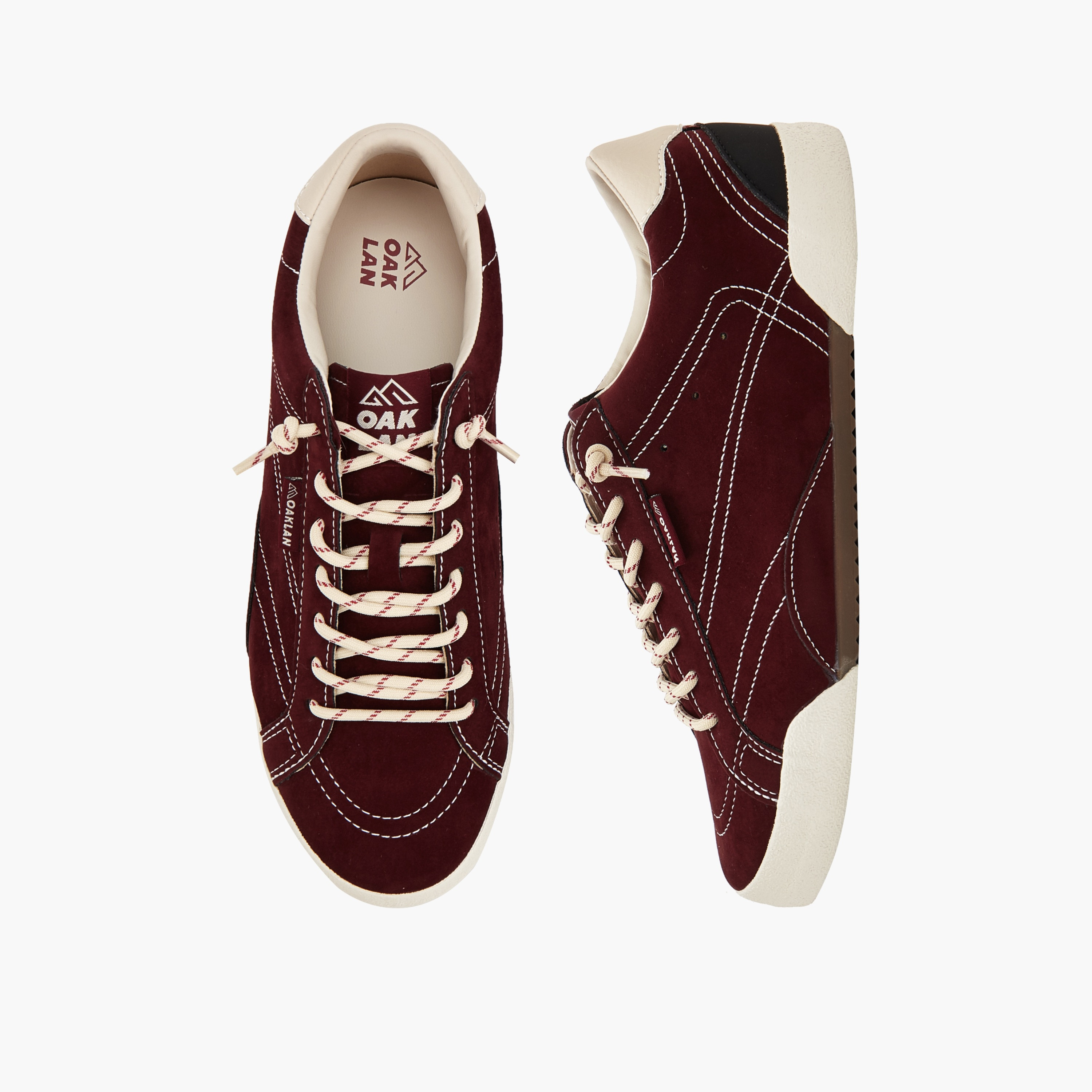 Oaklan by Shoexpress Women Panelled Lace-Up Ankle Sneakers-women-shoes-sneakers-image-1
