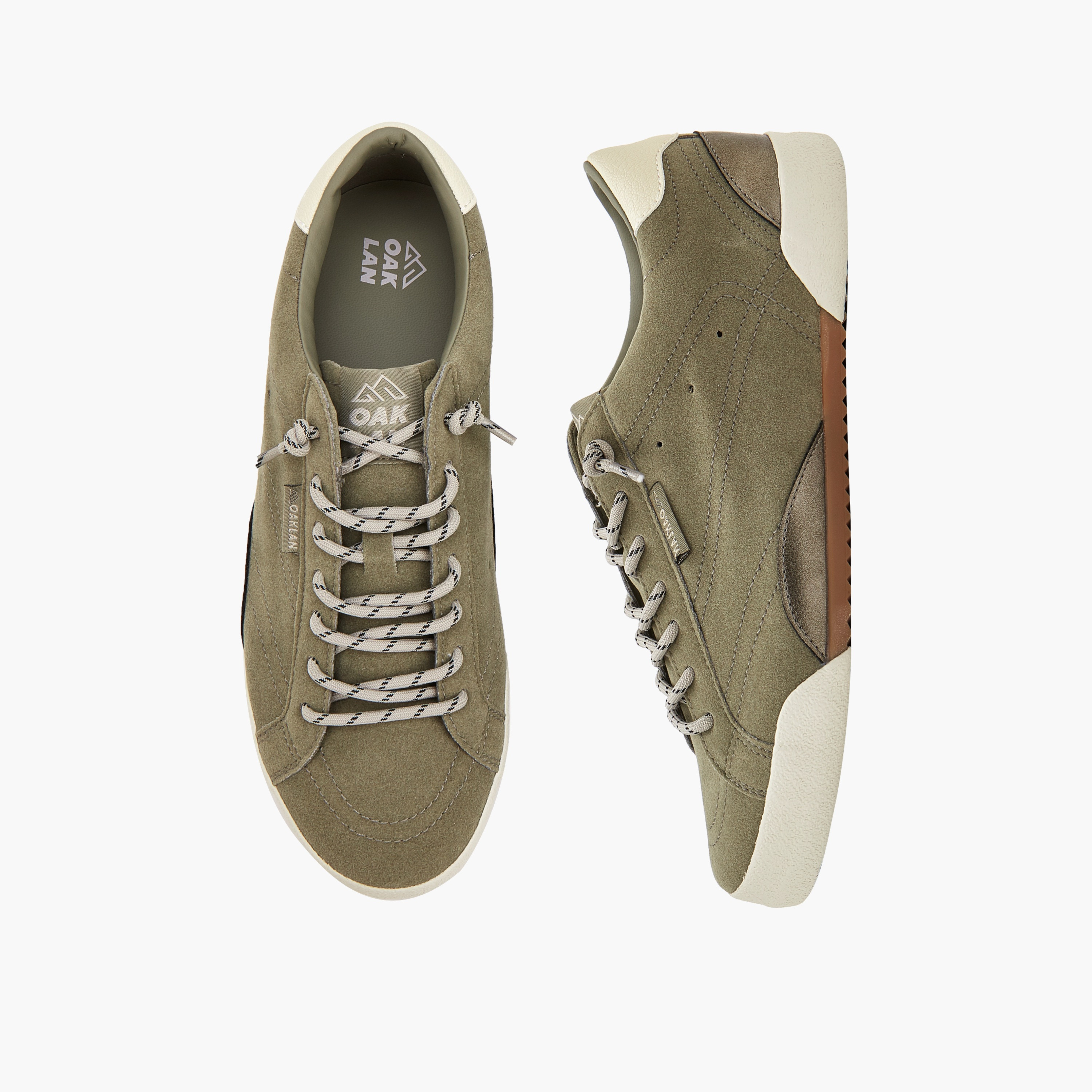 Oaklan by Shoexpress Women Panelled Lace-Up Ankle Sneakers-women-shoes-sneakers-image-1