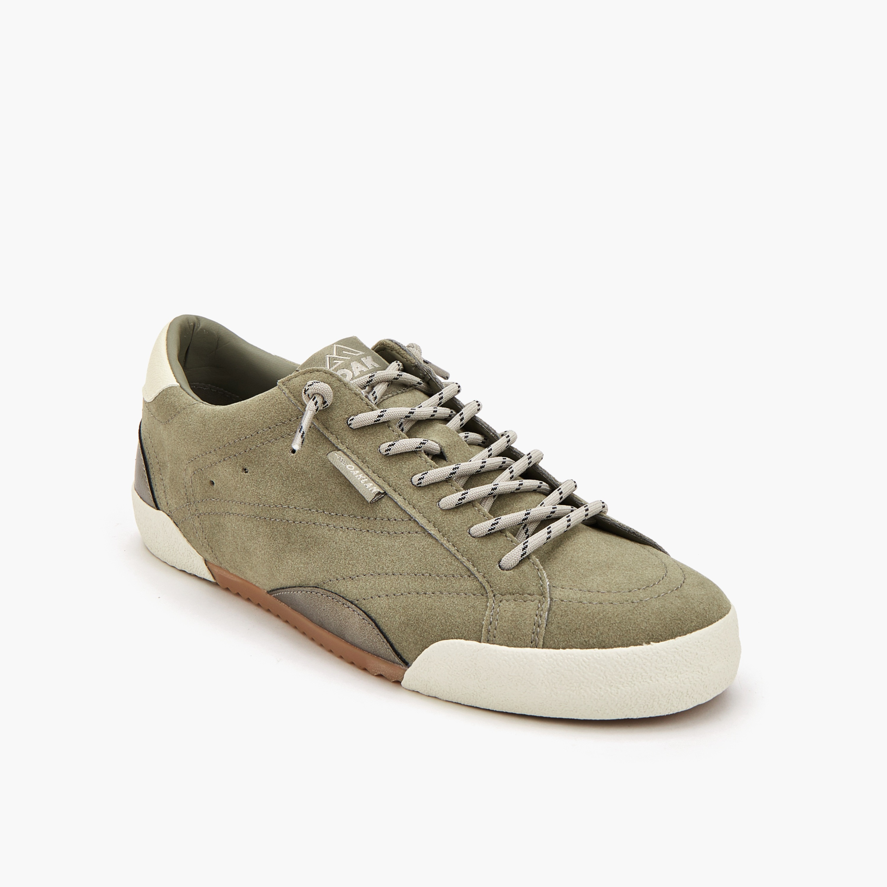 Oaklan by Shoexpress Women Panelled Lace-Up Ankle Sneakers-women-shoes-sneakers-image-2