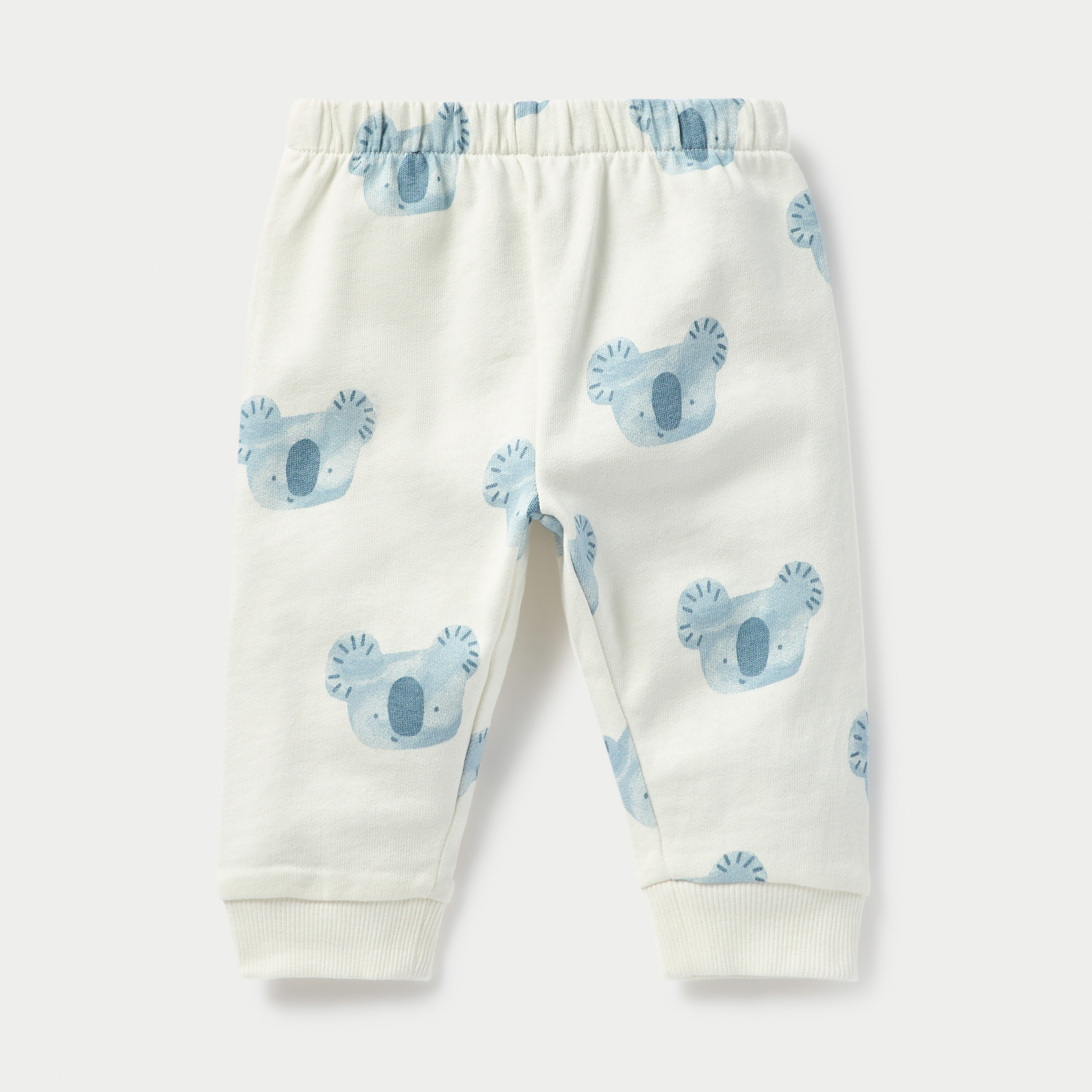 Juniors All-Over Koala Print Long Sleeves T-shirt and Elasticated Pyjama Set-baby-boys-clothing-nightwear-pyjamasets-image-3