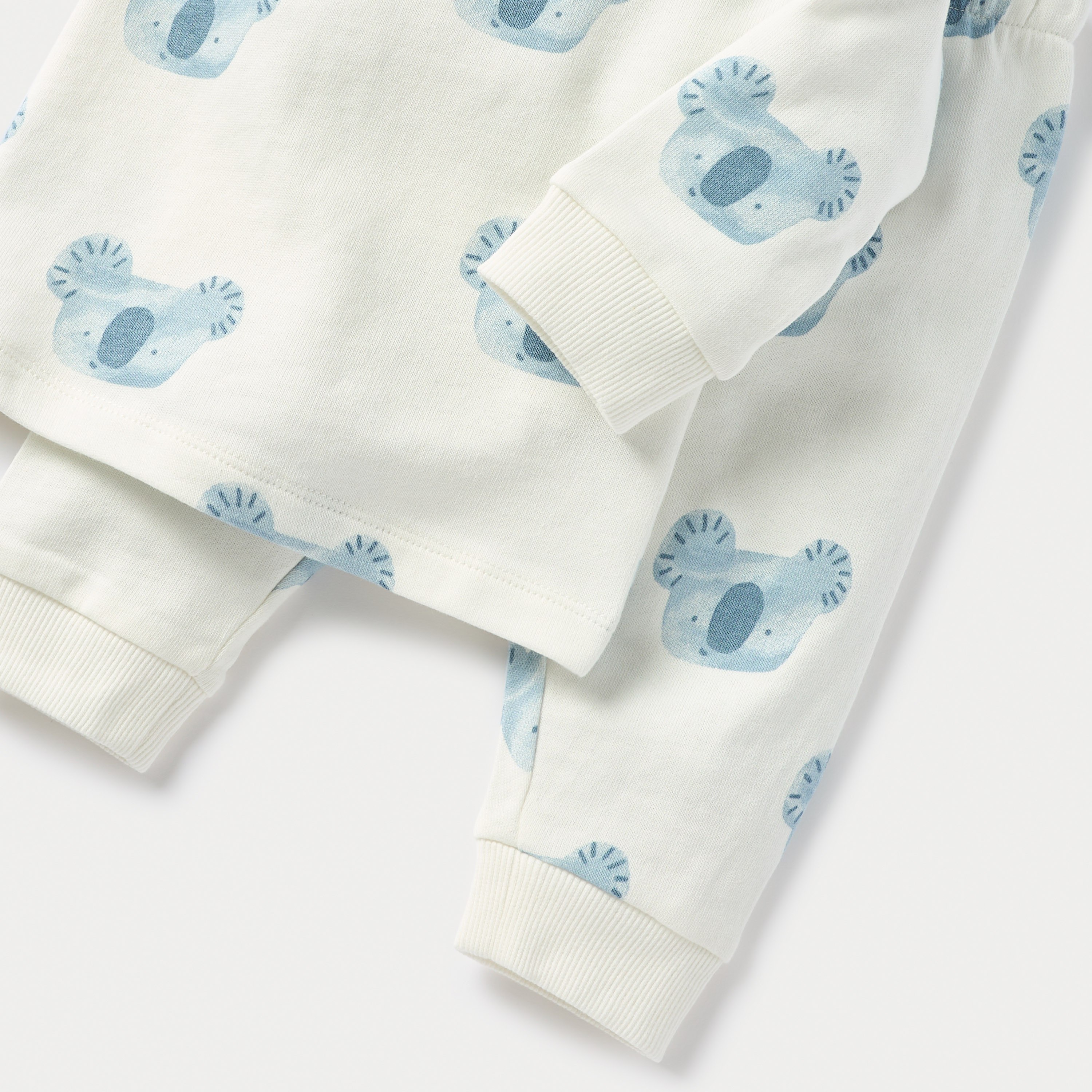 Juniors All-Over Koala Print Long Sleeves T-shirt and Elasticated Pyjama Set-baby-boys-clothing-nightwear-pyjamasets-image-5