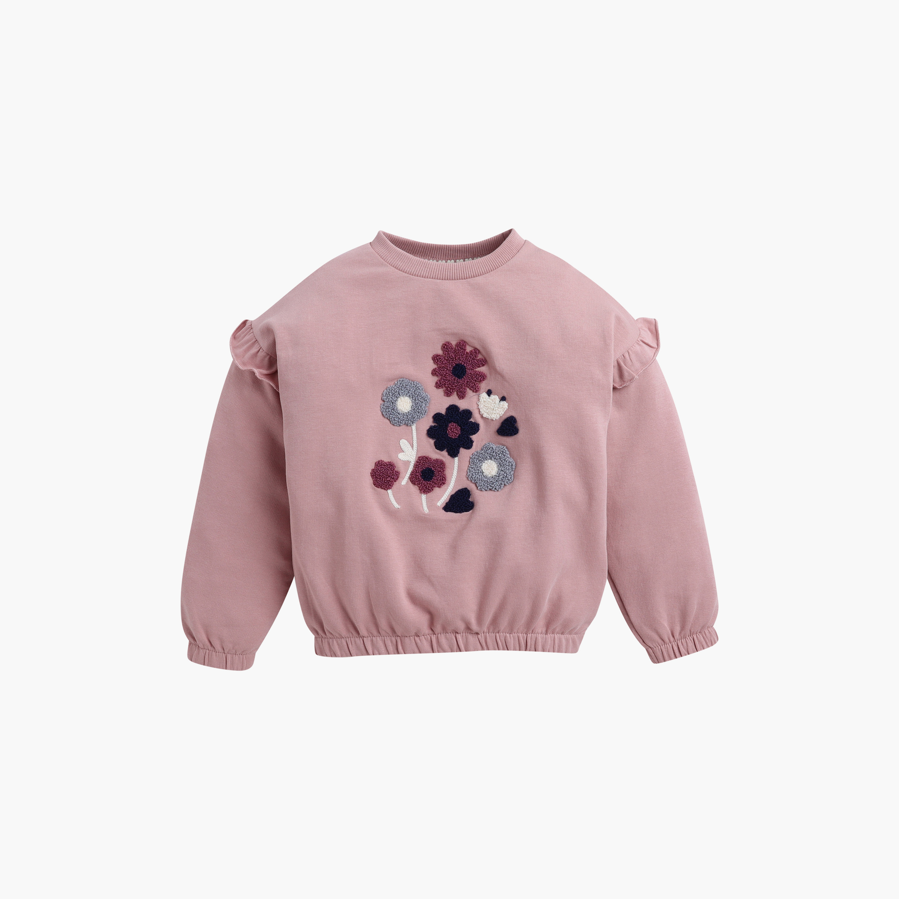 طقم من قطعتين سويت شيرت وبنطلون ليجينج بطبعة من قماش الشنيل من ديركيه-girls-clothing-winterwear-setsandcoords-image-3