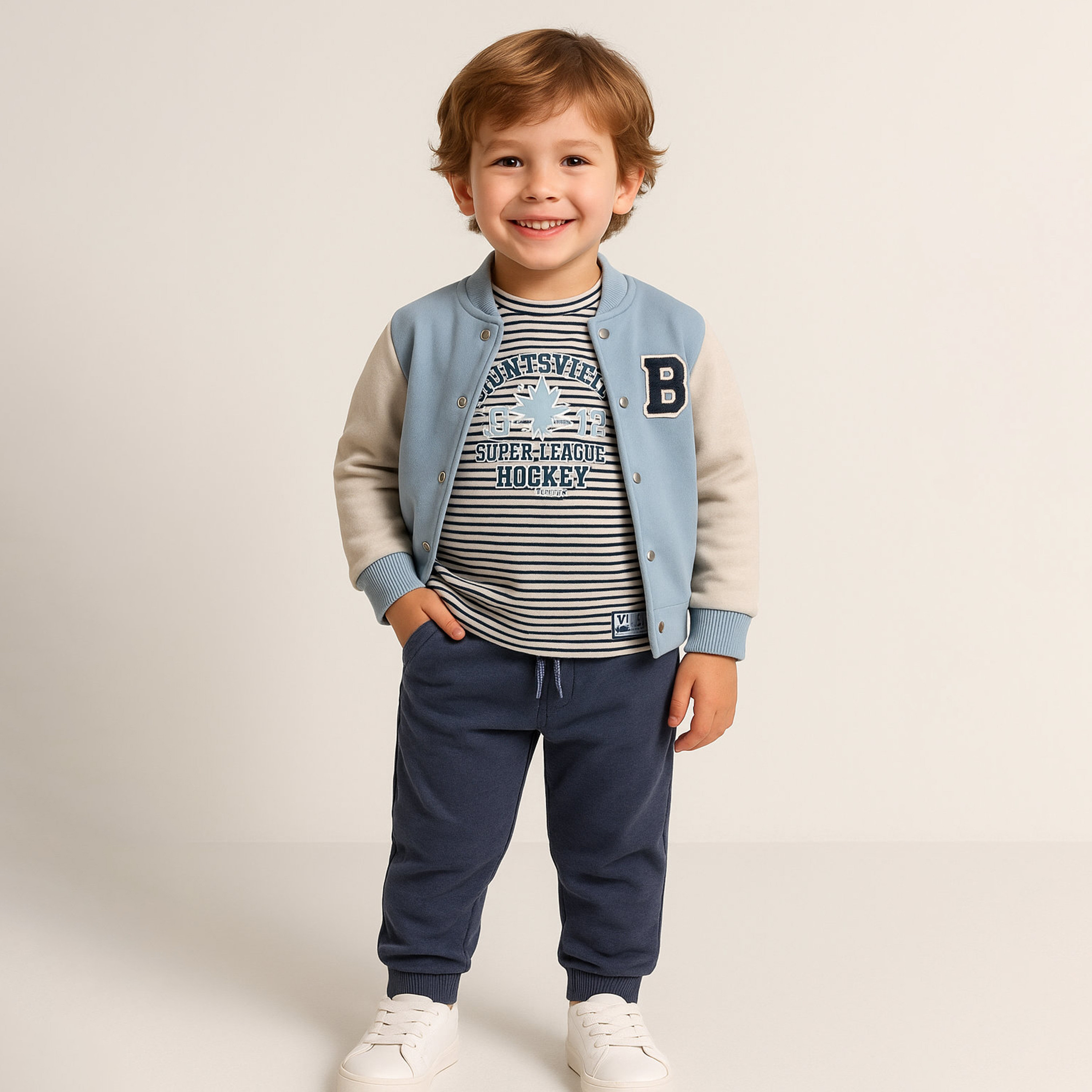 Dirkje 3-Piece Varsity Printed Jacket, Jogger & T-shirt Sets-baby-boys-clothing-winterwear-setsandcoords-image-1