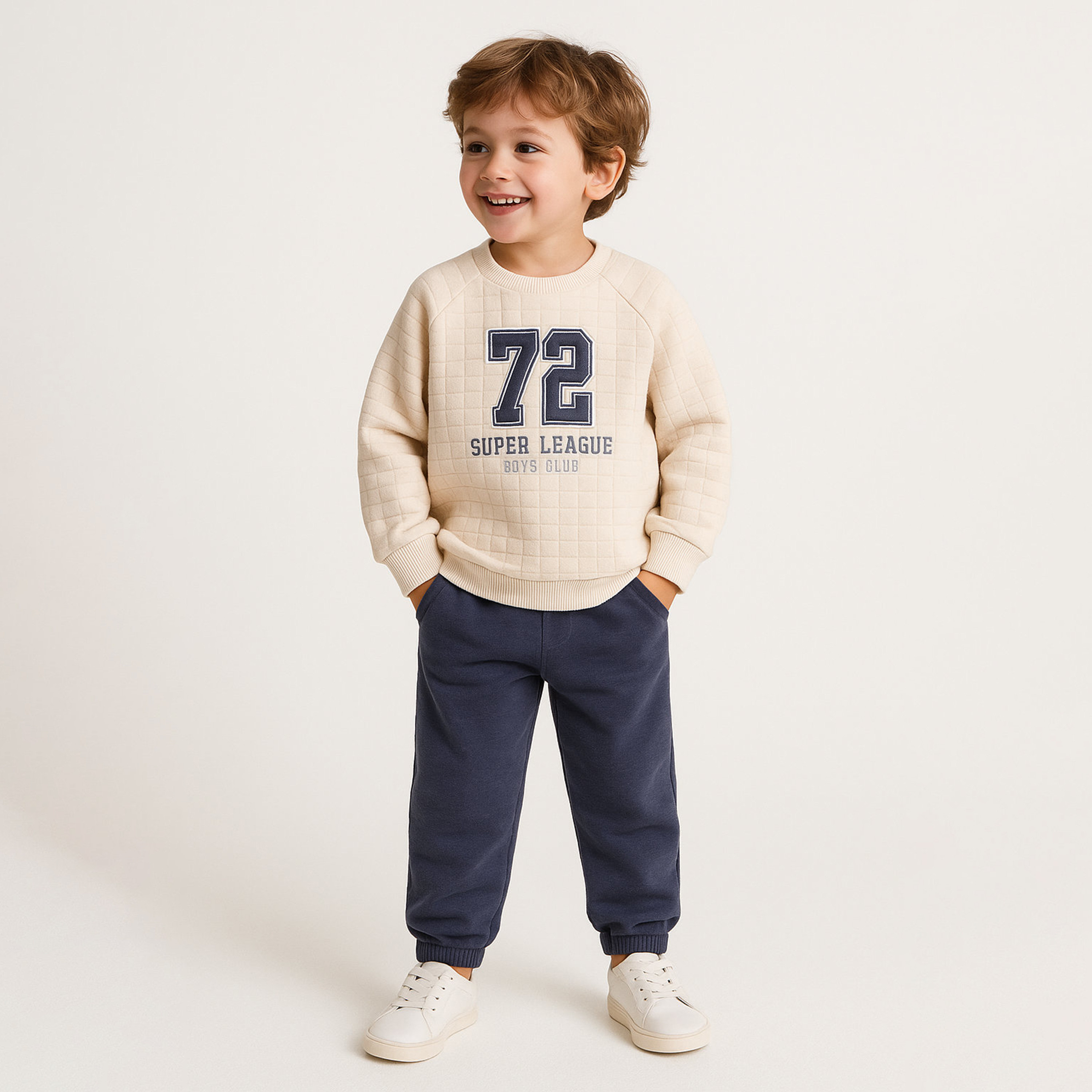 Dirkje 2-Piece Quilted Printed Sweatshirt & Trouser Sets-baby-boys-clothing-winterwear-setsandcoords-image-1