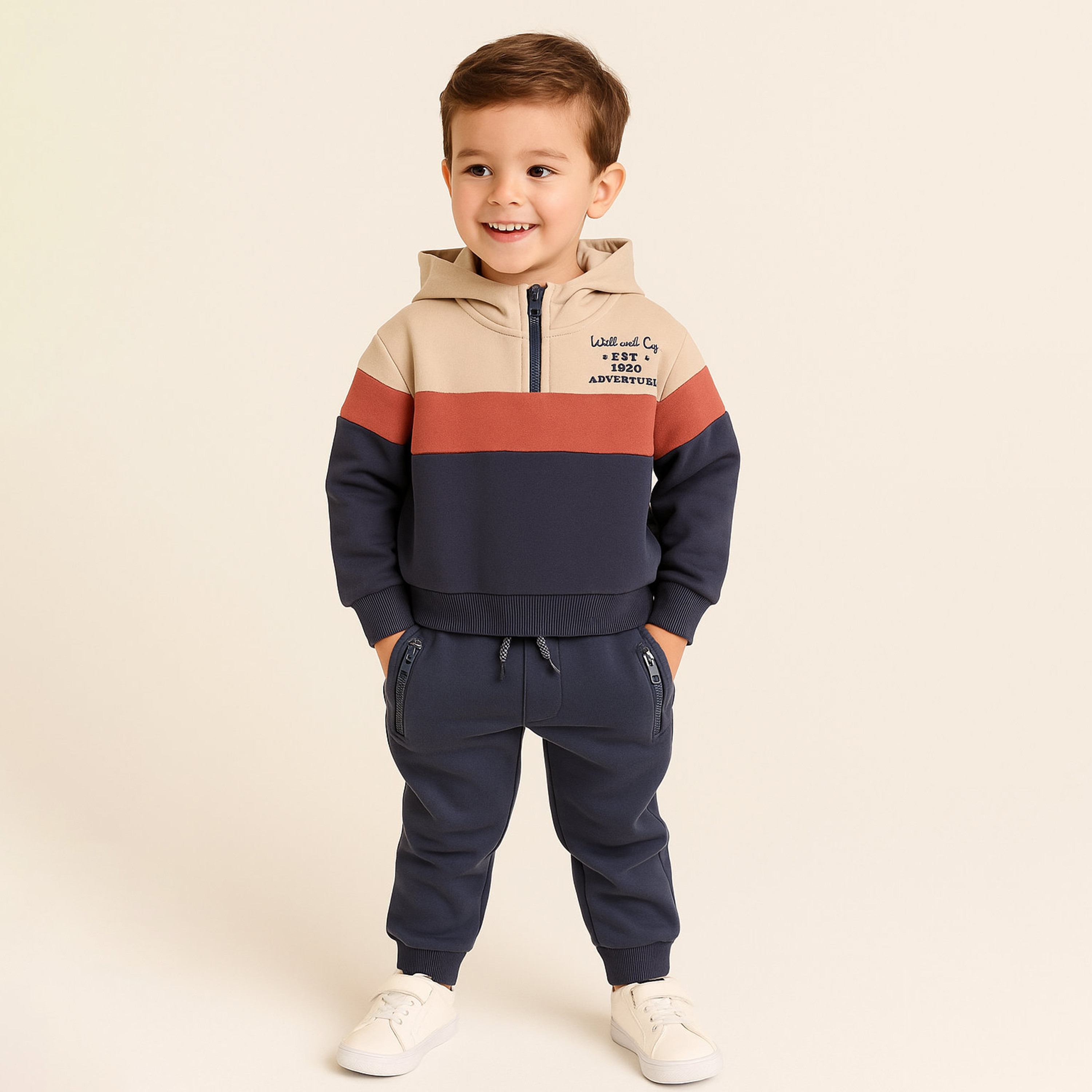 Dirkje 2-Piece Printed Hoodie & Jogger Sets-boys-clothing-setsandcoords-image-1