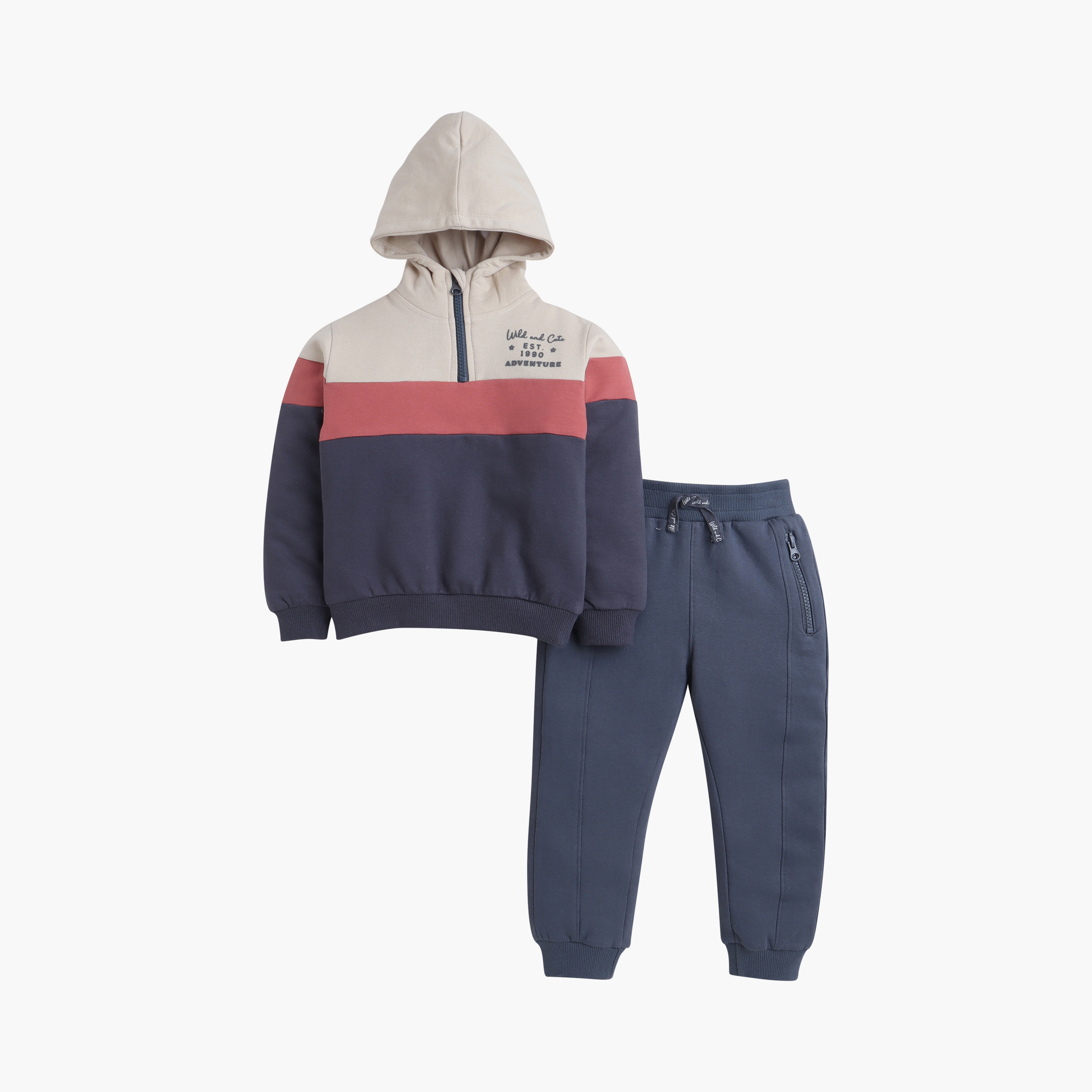 طقم من قطعتين هودي وبنطلون رياضي بطبعة من ديركيه-boys-clothing-setsandcoords-image-2