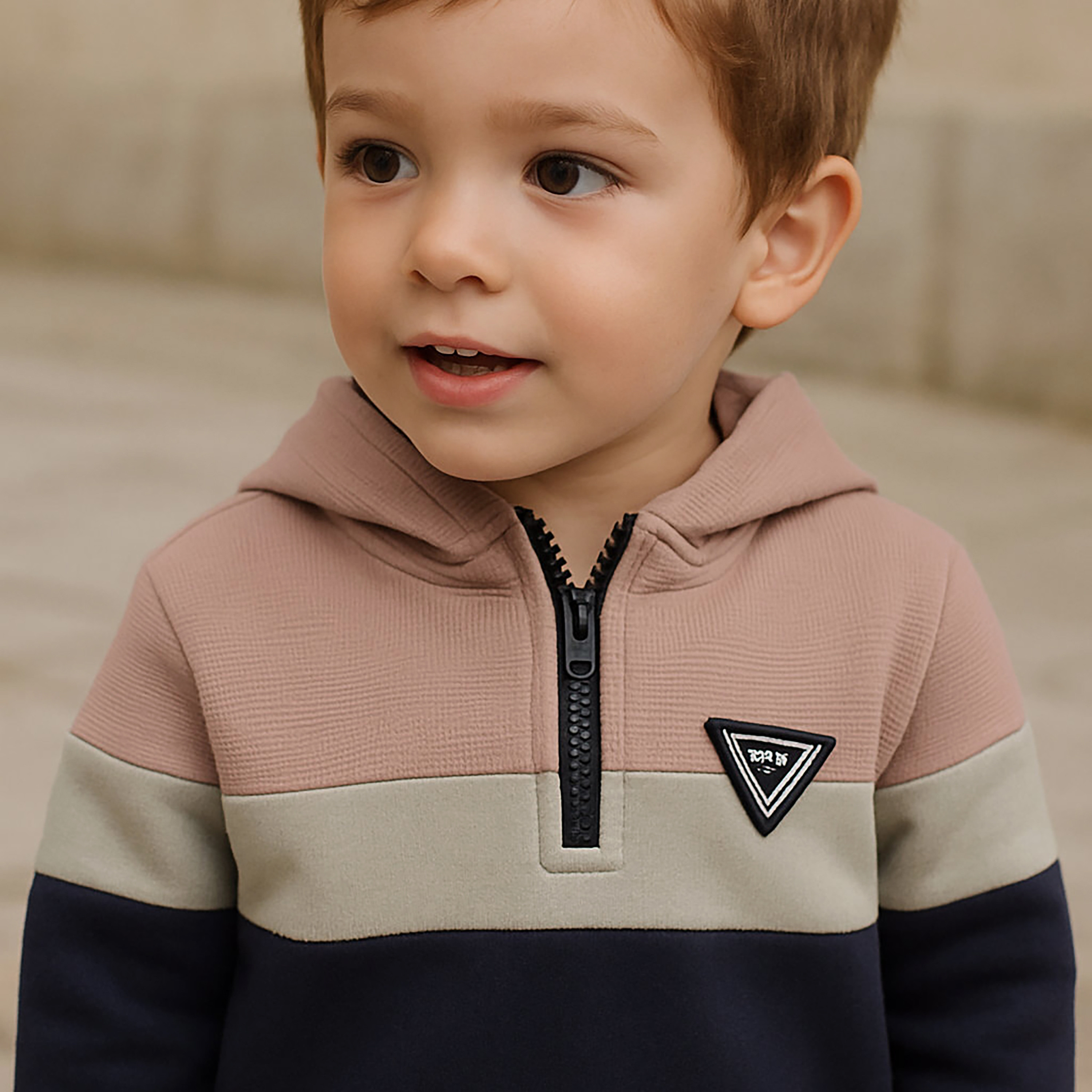 Dirkje 2-Piece Colorblock Printed Hoodie & Jogger Sets-boys-clothing-setsandcoords-image-5