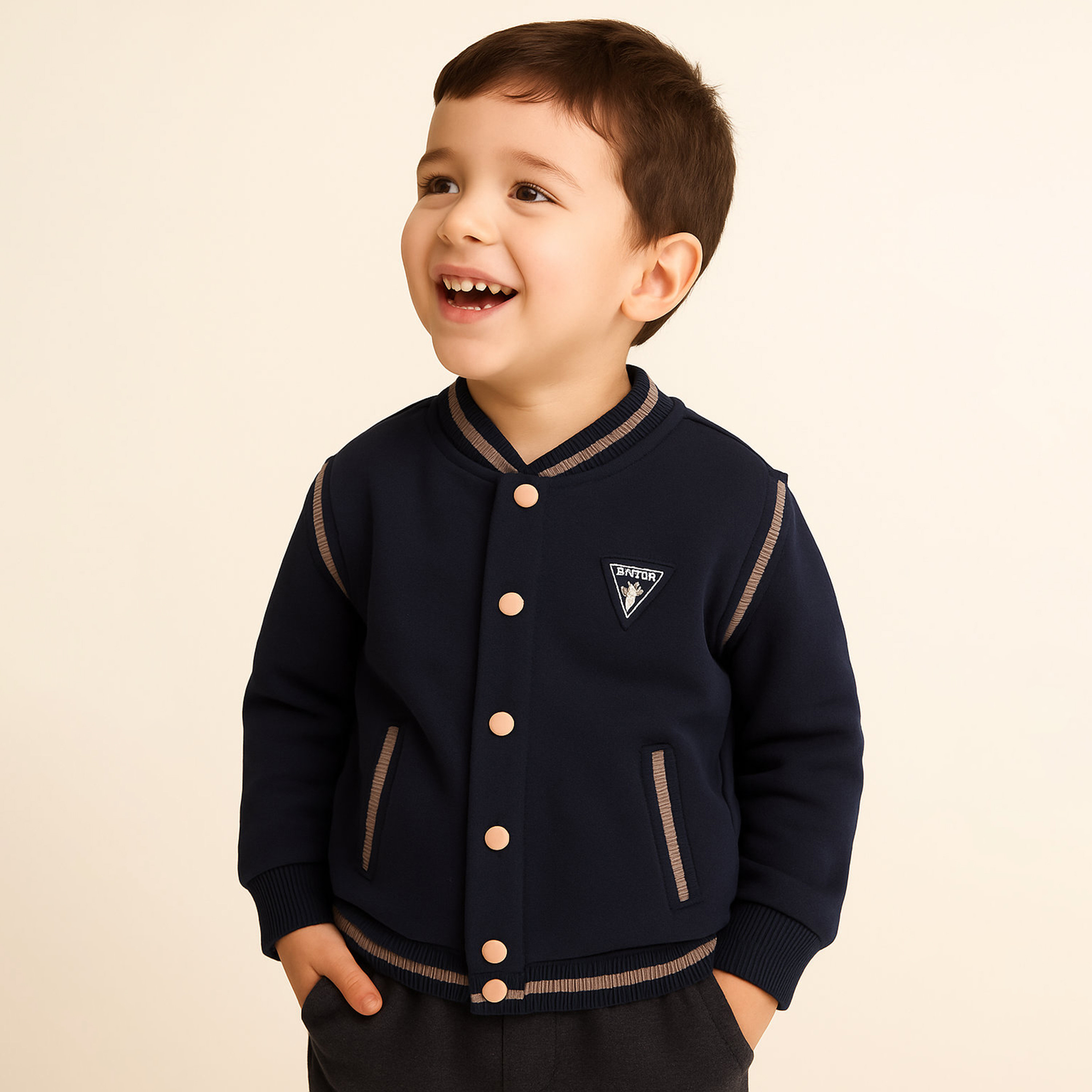 Dirkje Space Club Printed Jacket-boys-clothing-sweatshirts-image-1