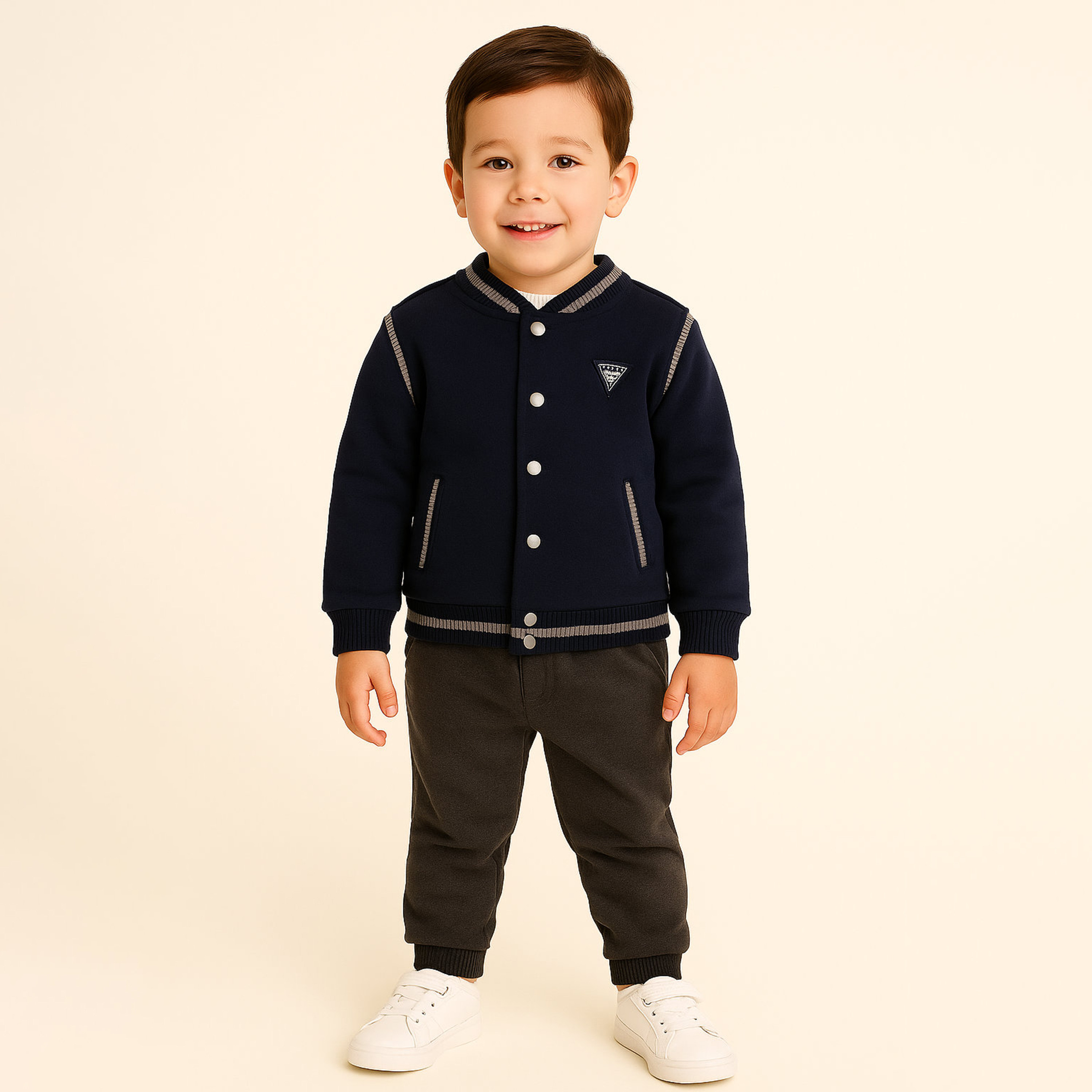 Dirkje Space Club Printed Jacket-boys-clothing-sweatshirts-image-2