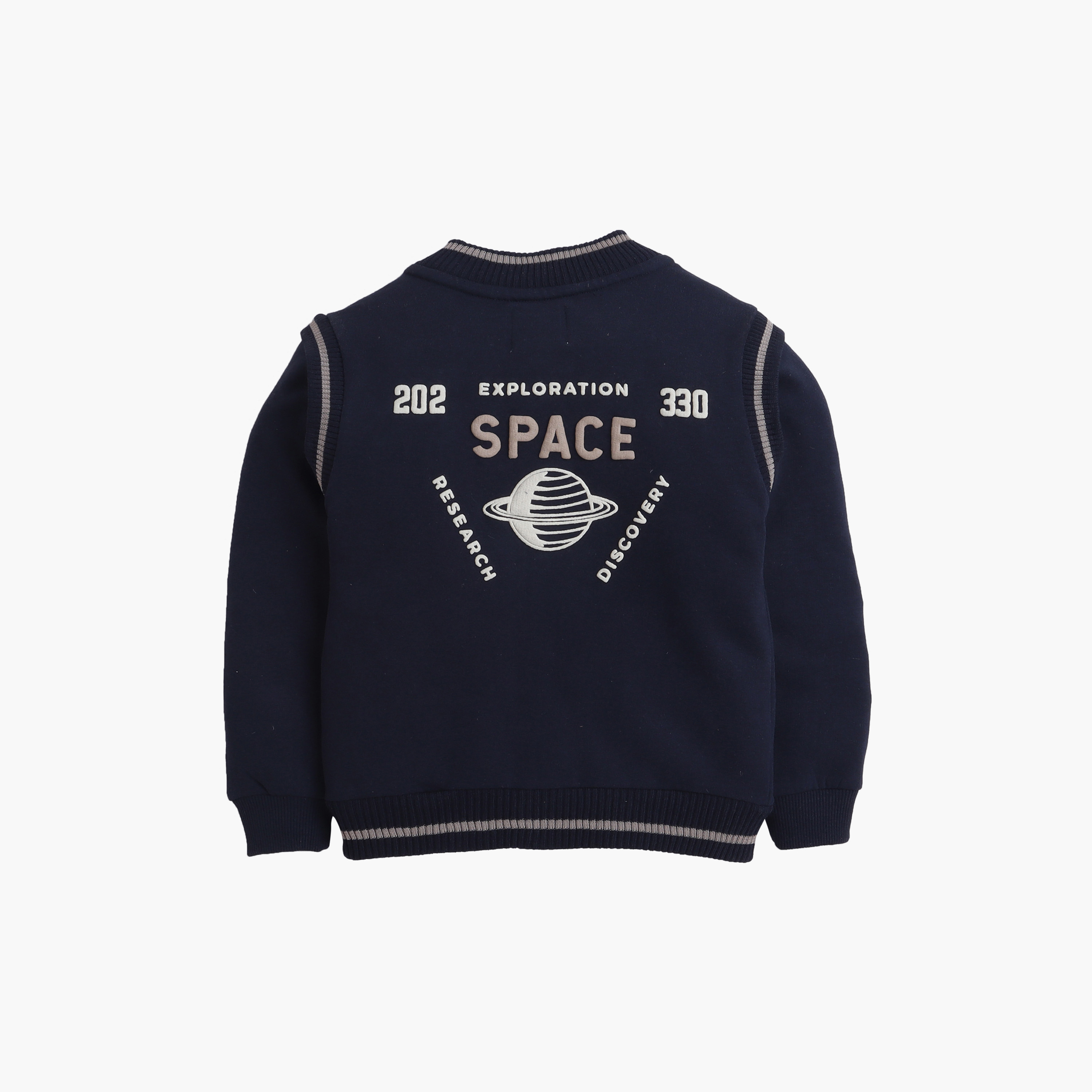 Dirkje Space Club Printed Jacket-boys-clothing-sweatshirts-image-4