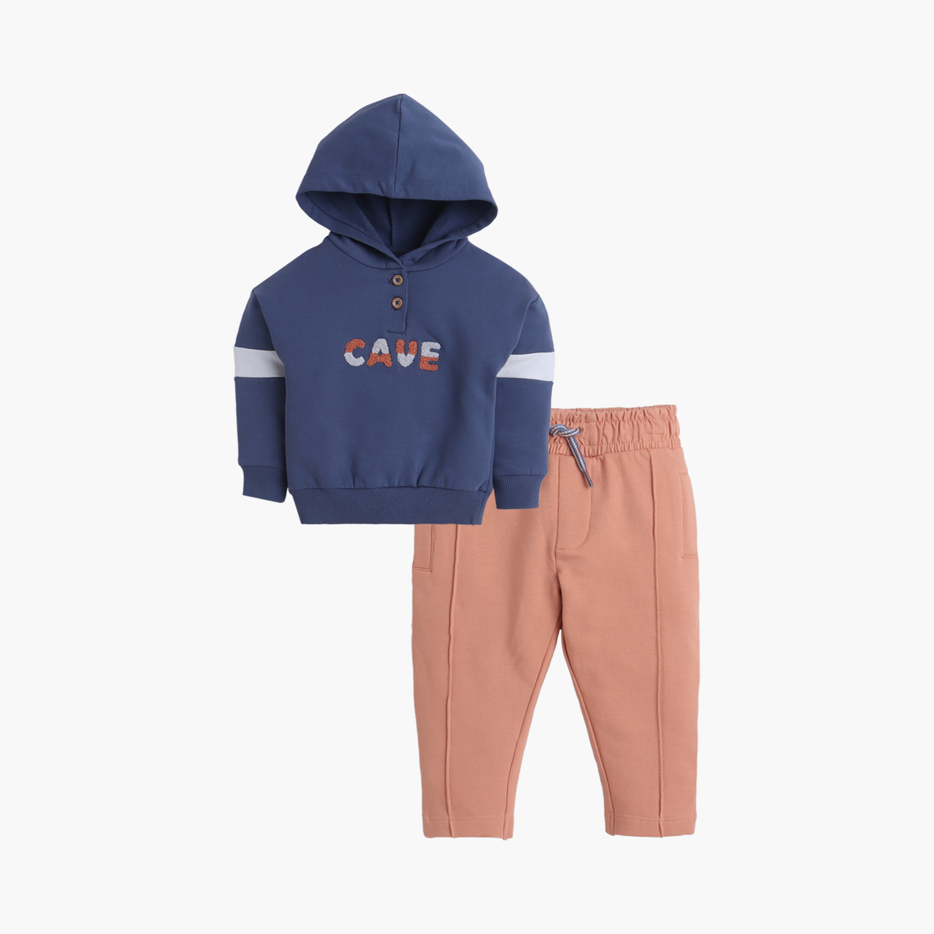 طقم من قطعتين هودي وبنطلون بطبعة مان كيف من ديركيه-boys-clothing-setsandcoords-image-2