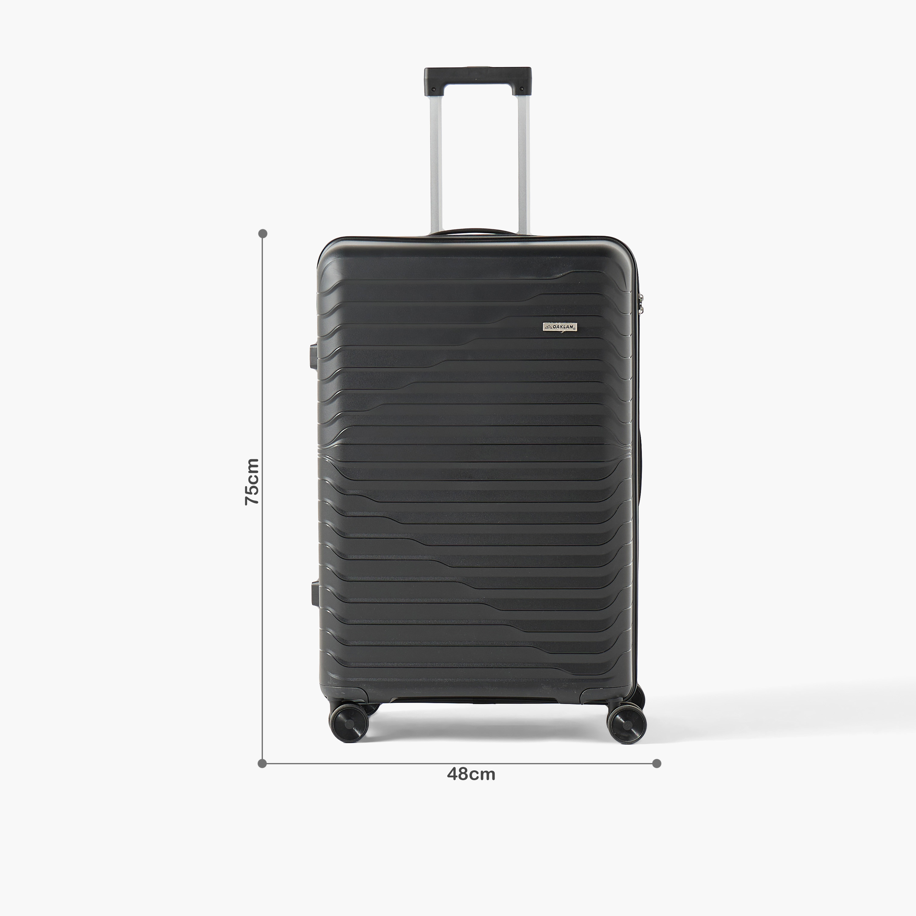 مجموعة شنط ترولي صلبة بارزة الملمس 3 قطع من أوكلان من شو إكسبريس-travel-luggagesandbags-luggage-image-2