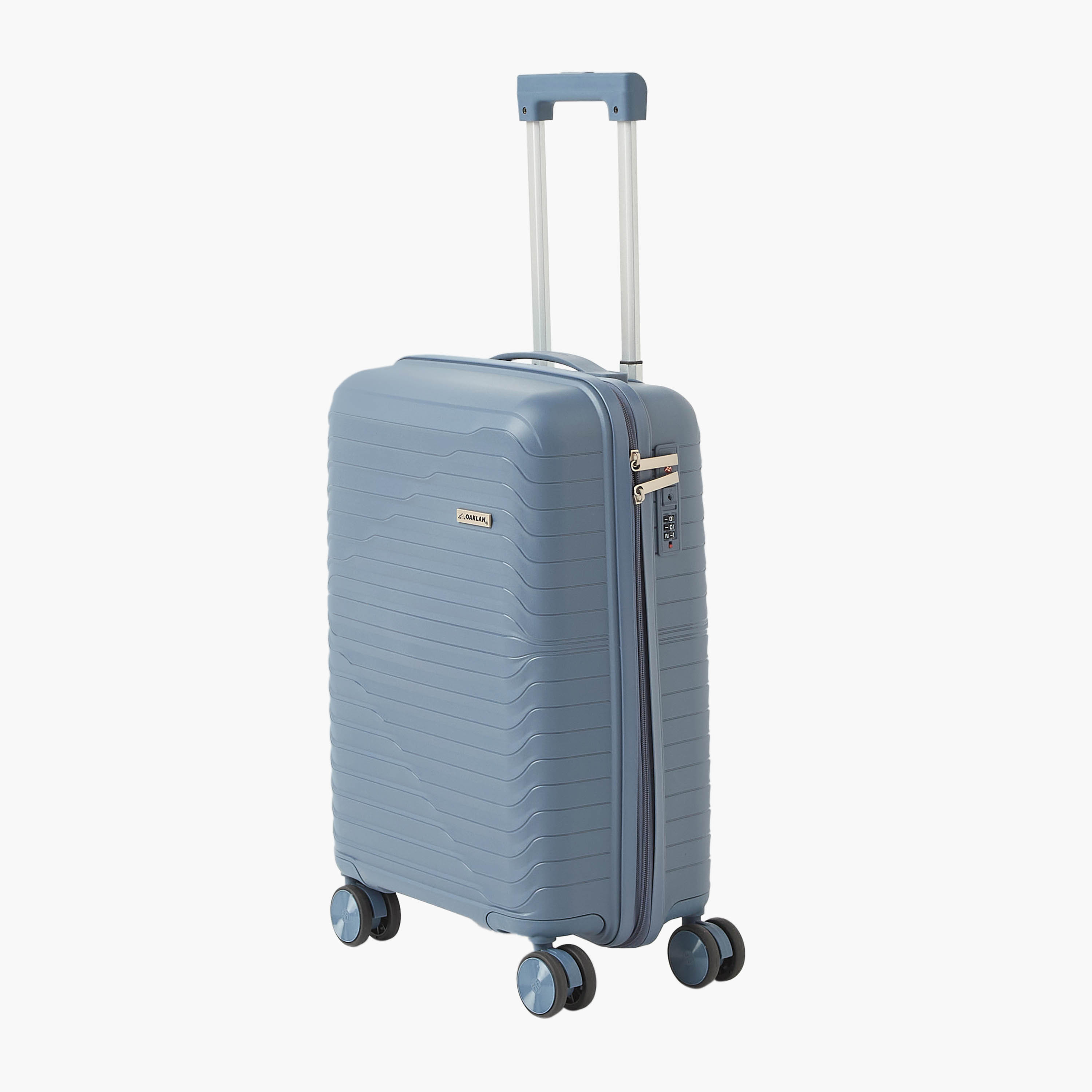 Oaklan by Shoexpress Textured 3-Piece Hardcase Trolley Bag Set-travel-luggagesandbags-luggage-image-5