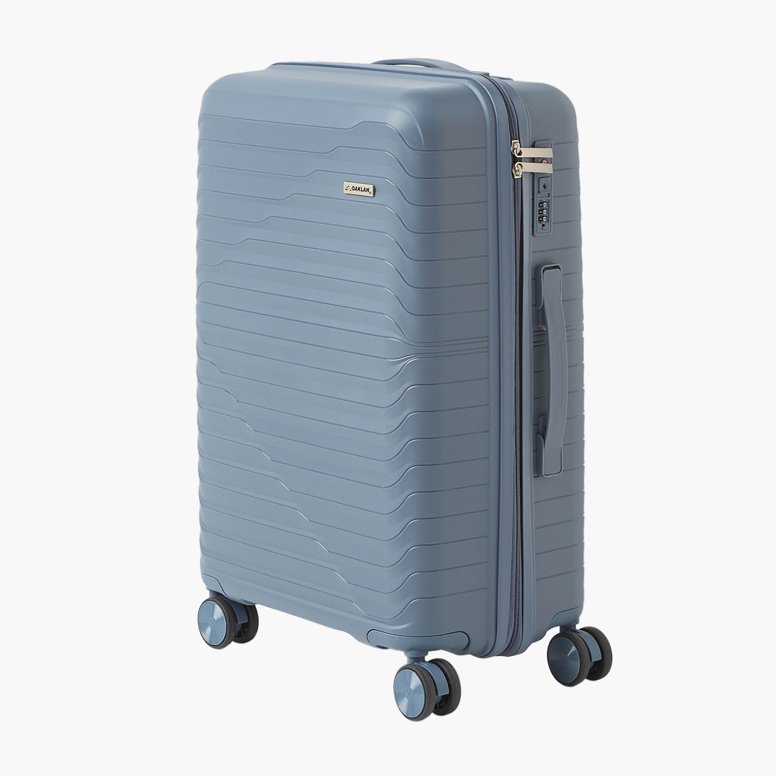 Oaklan by Shoexpress Textured 3-Piece Hardcase Trolley Bag Set-travel-luggagesandbags-luggage-image-8