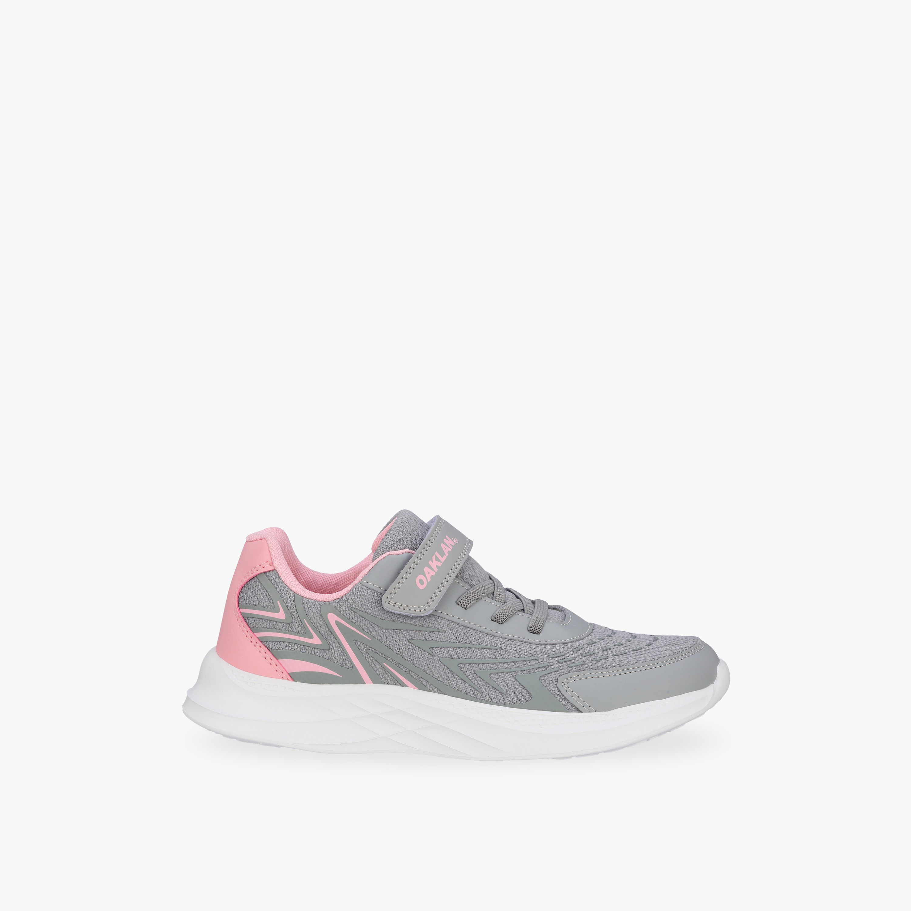 Oaklan by Shoexpress Girls Hook & Loop Running Shoes-sports-girls-shoes-image-8