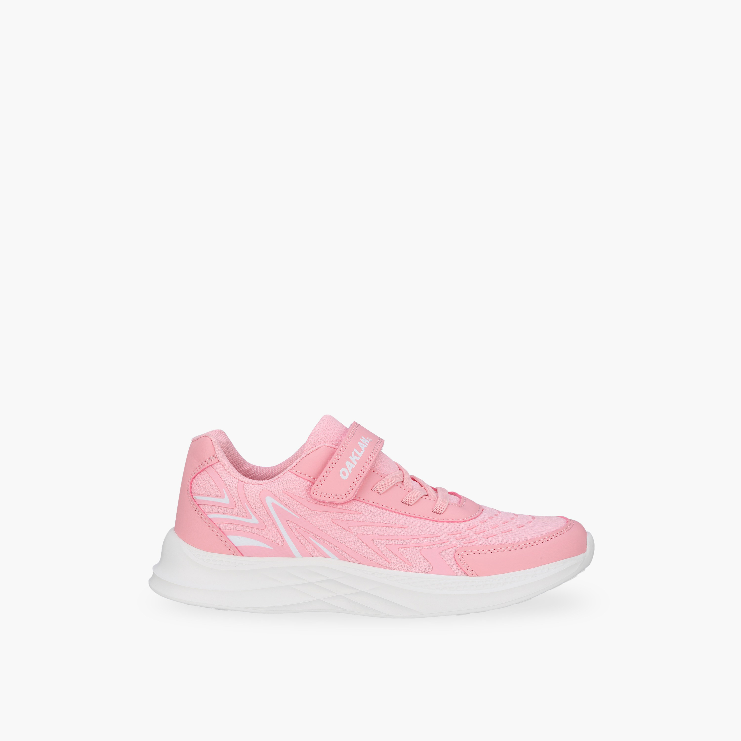 Oaklan by Shoexpress Girls Hook & Loop Running Shoes-sports-girls-shoes-image-3