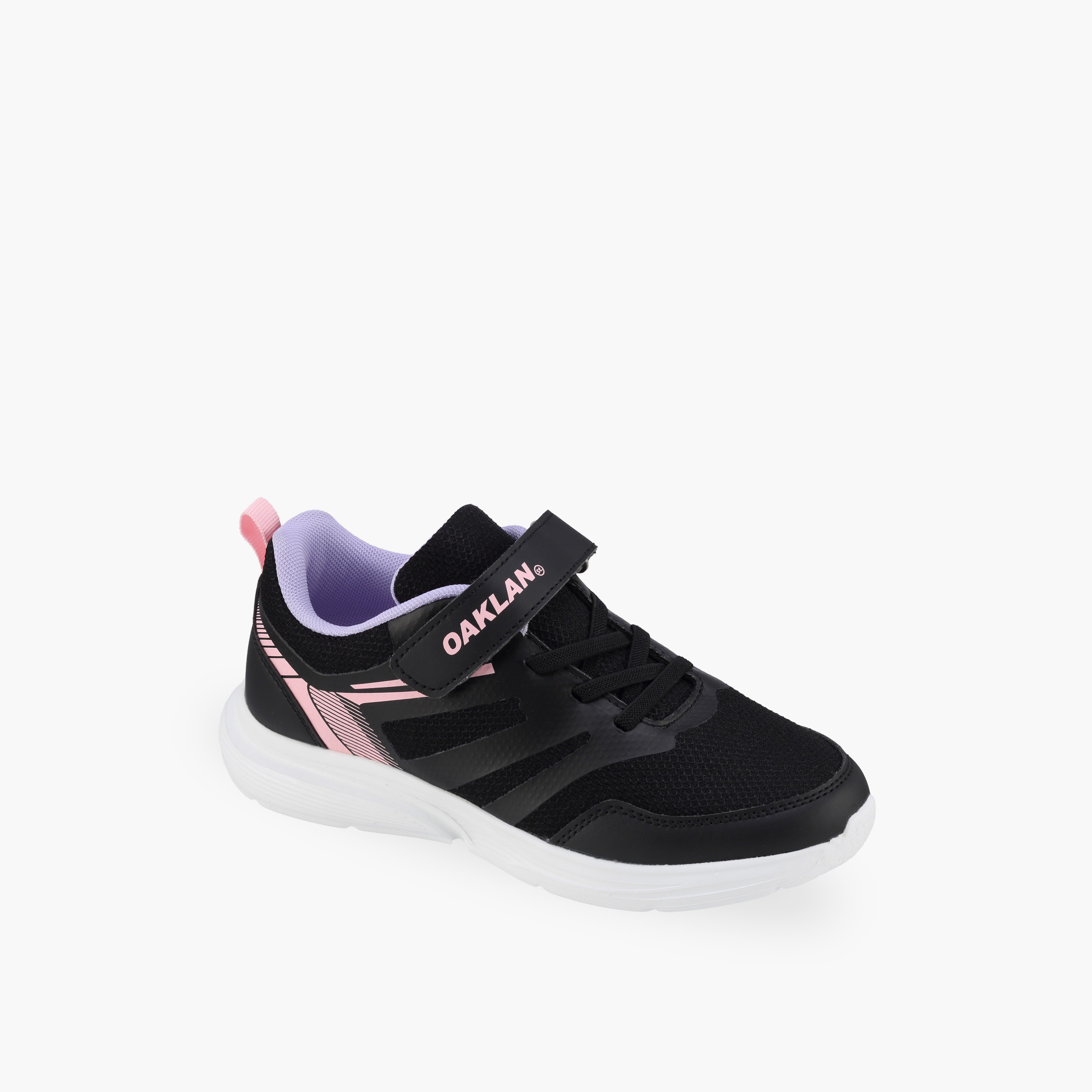 Oaklan by Shoexpress Girls Hook & Loop Running Shoes-sports-girls-shoes-image-2