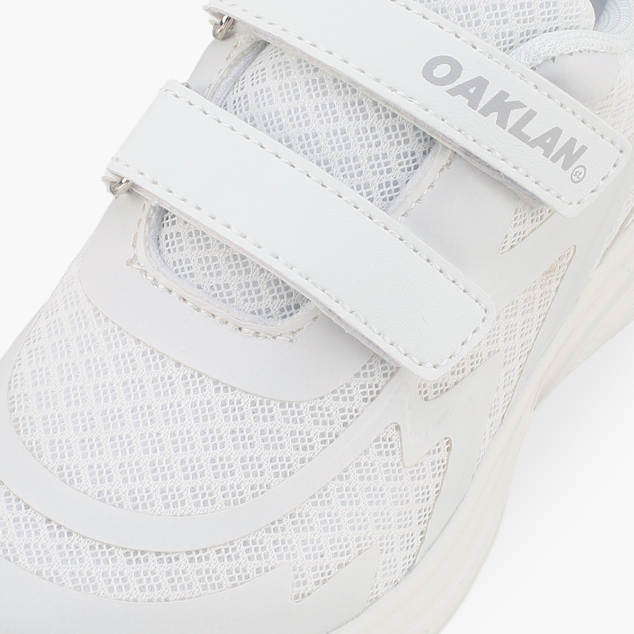 Oaklan by Shoexpress Girls Hook & Loop Running Shoes-girls-shoes-sports-image-4