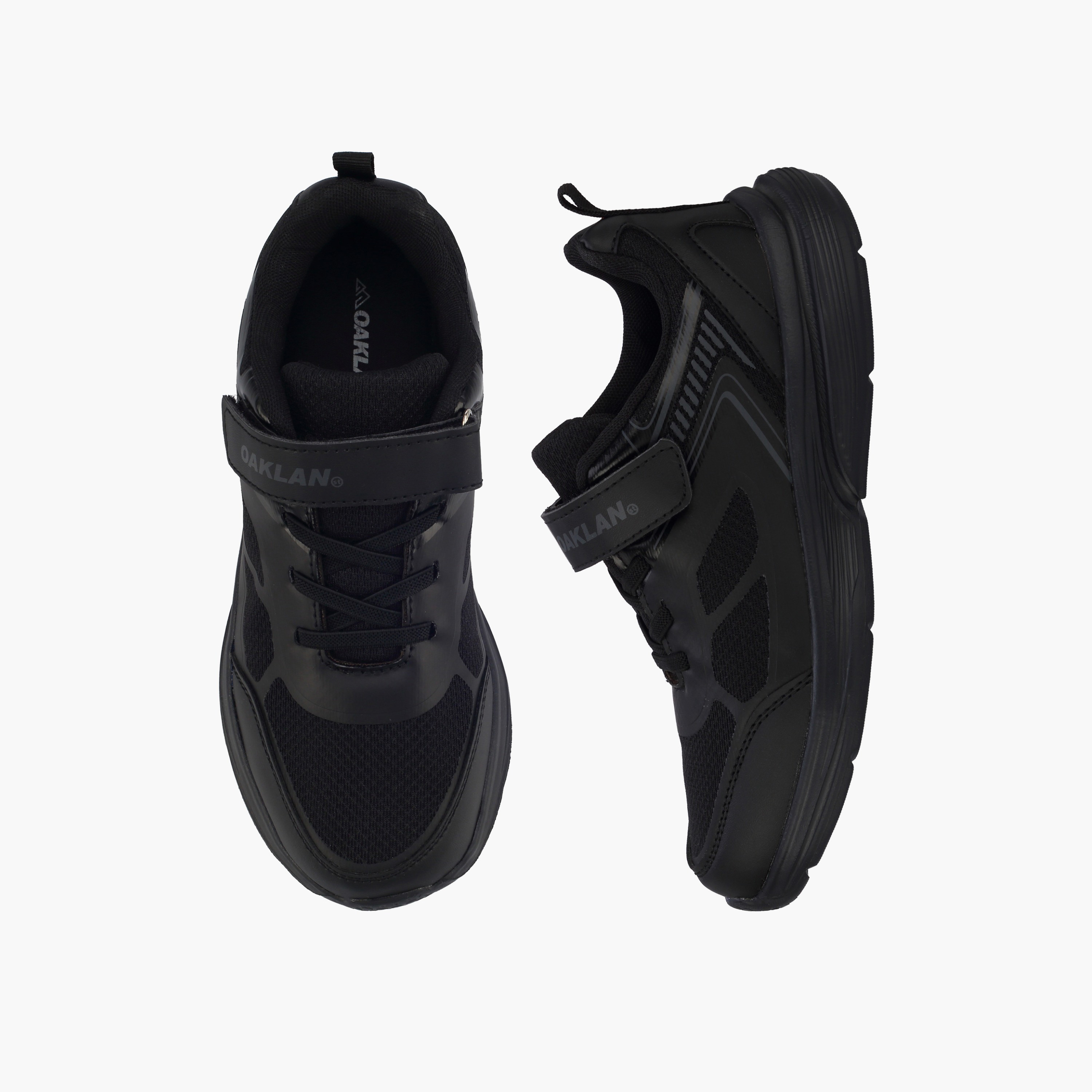 Oaklan by Shoexpress Boys Hook & Loop Running Shoes-boys-shoes-sports-image-1