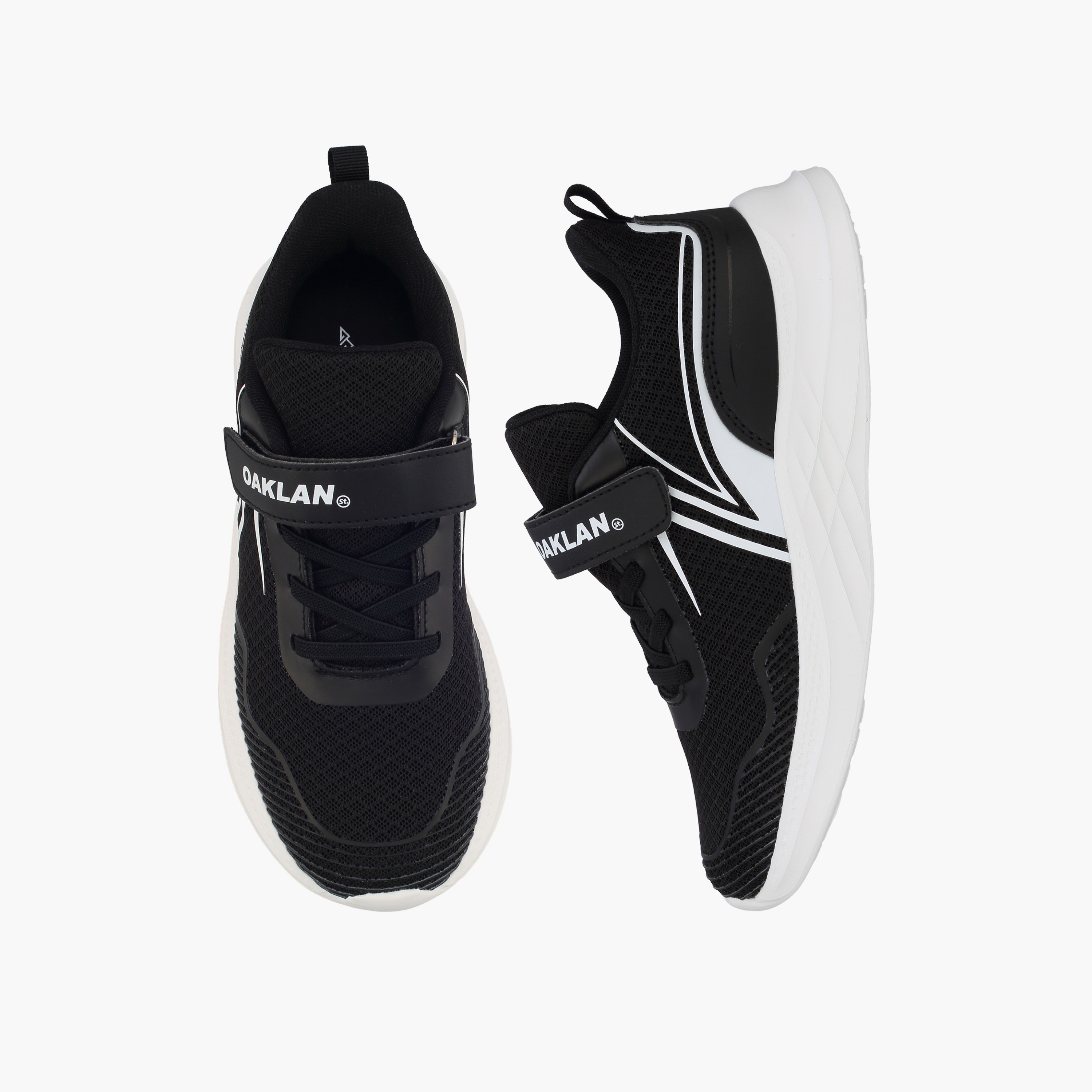 حذاء جري بشريط إغلاق لاصق للأولاد من أوكلان من شو إكسبريس-boys-shoes-sports-image-1