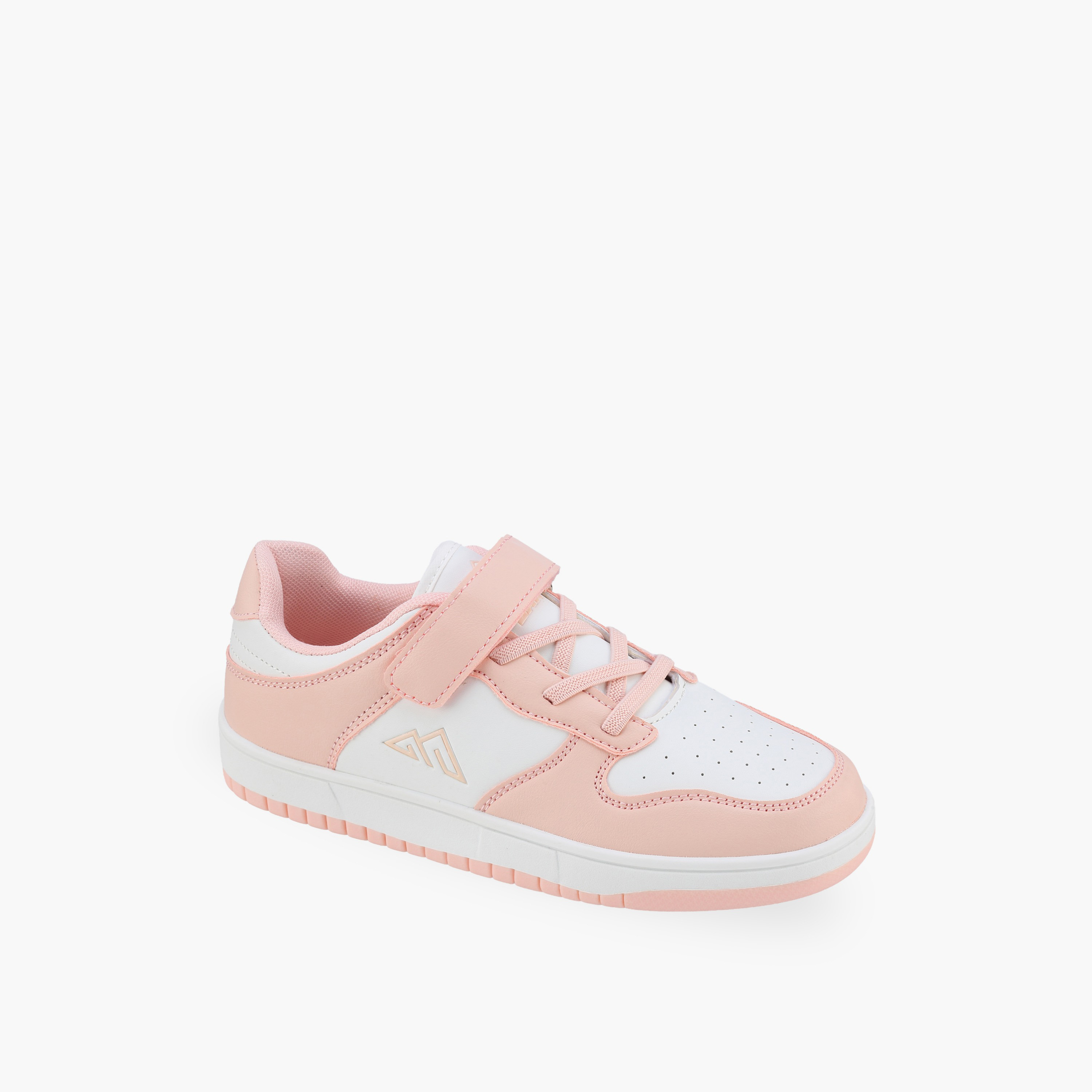 حذاء سنيكرز بطول الكاحل وشريط إغلاق لاصق للبنات من أوكلان من شو إكسبريس-girls-shoes-sneakers-image-2