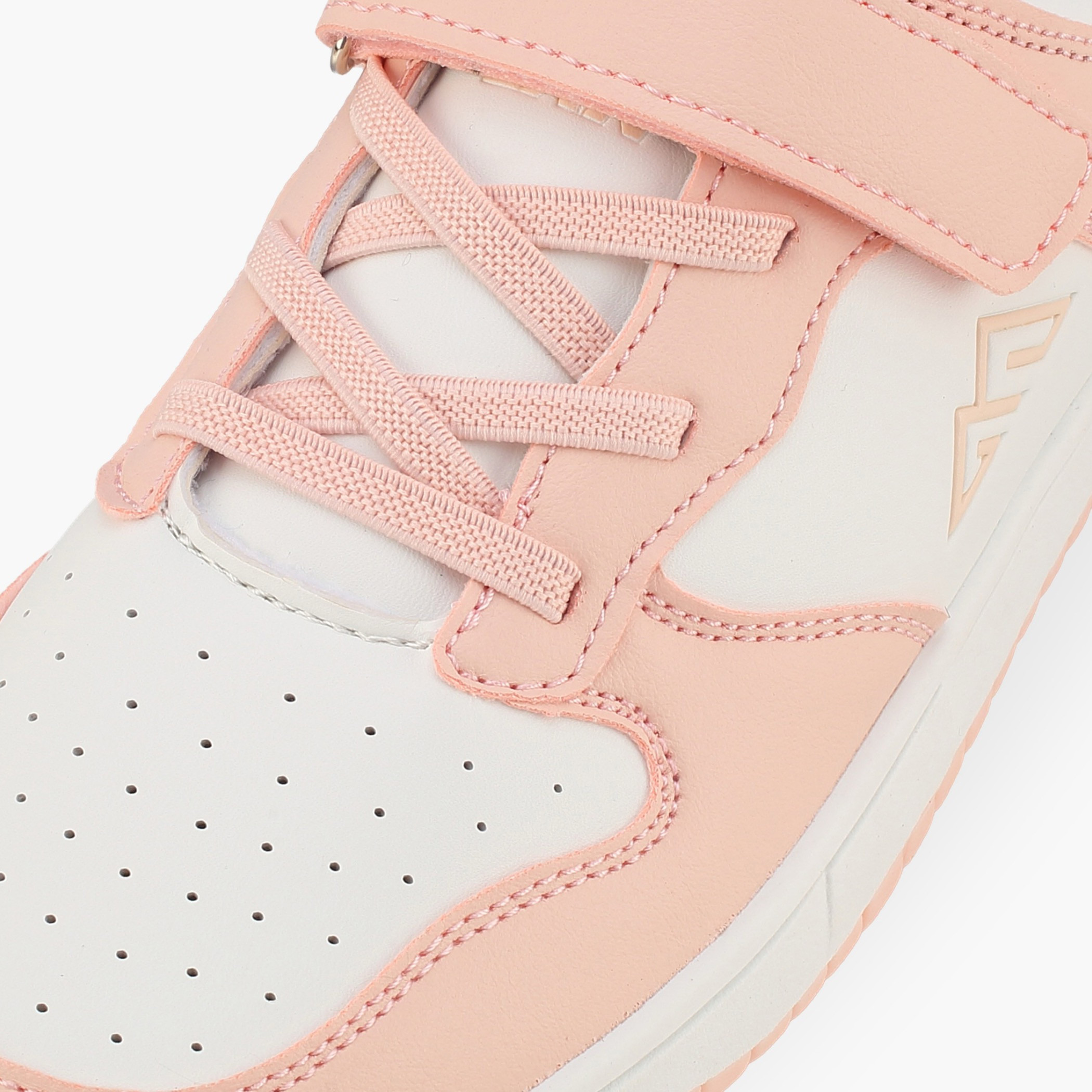 Oaklan by Shoexpress Girls Hook & Loop Ankle Sneakers-girls-shoes-sneakers-image-4