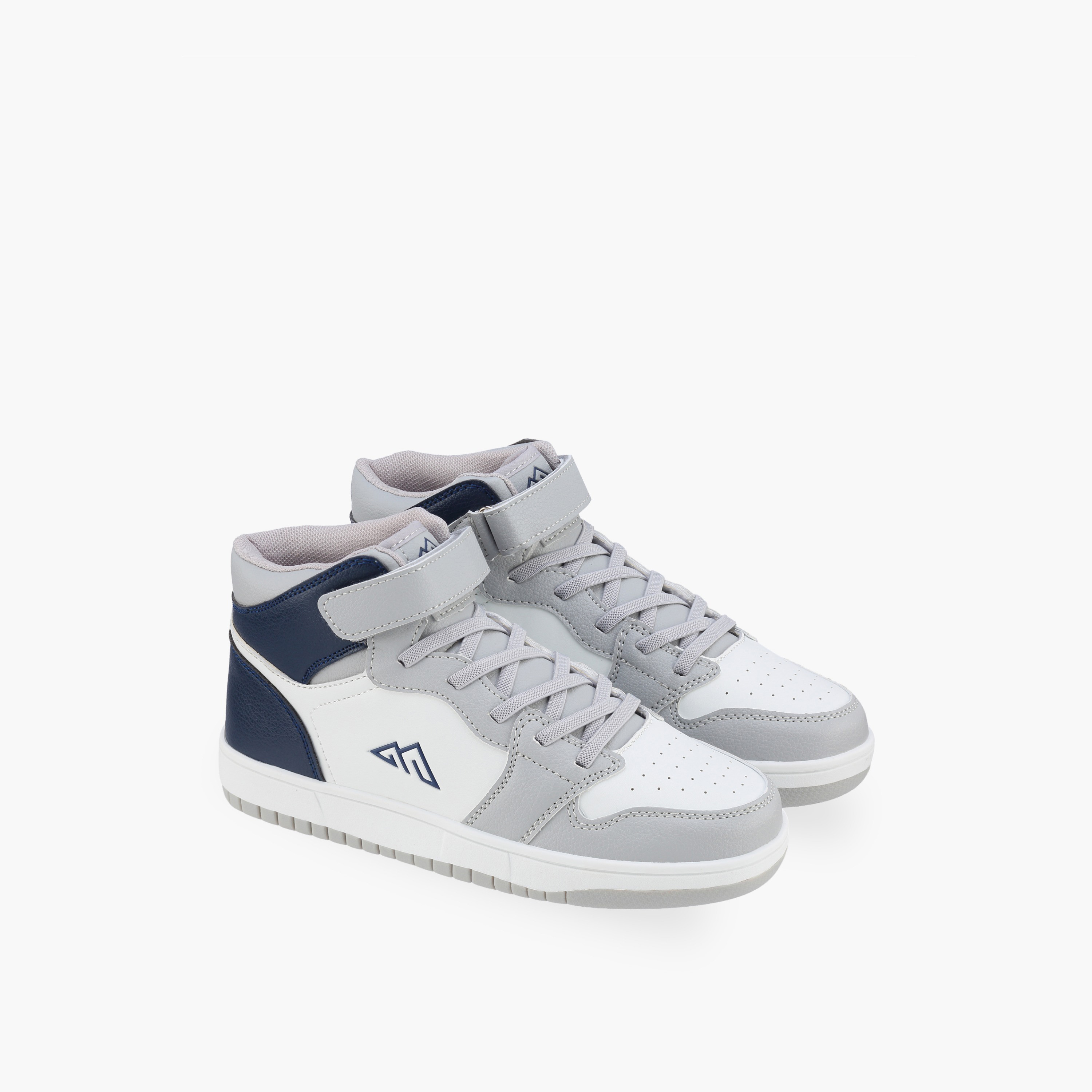 حذاء سنيكرز عالي بشريط إغلاق لاصق للأولاد من أوكلان من شو أكسبريس-boys-shoes-sneakers-image-1