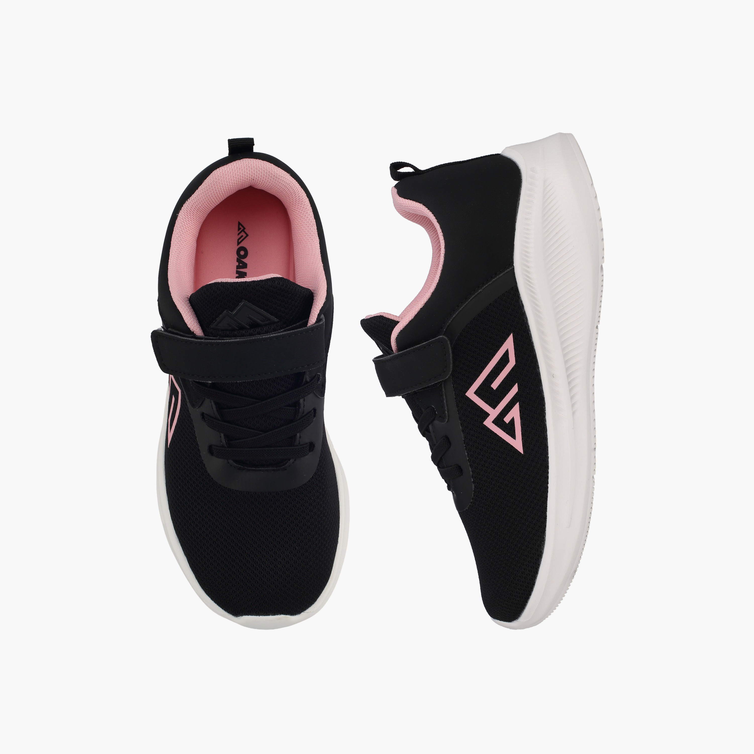 Oaklan by Shoexpress Girls Hook & Loop Sports Shoes-girls-shoes-sports-image-1