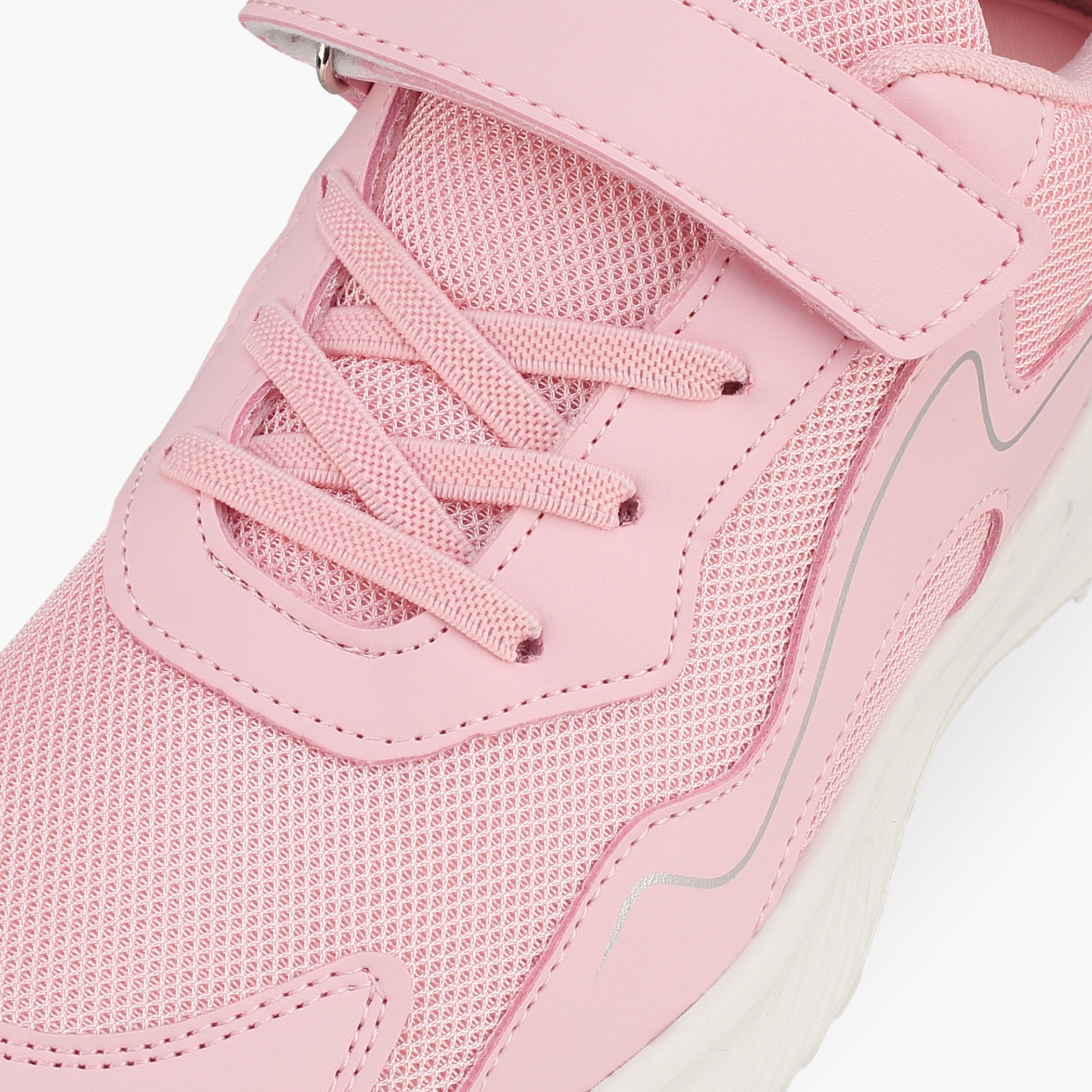 Oaklan by Shoexpress Girls Hook & Loop Running Shoes-girls-shoes-sports-image-14
