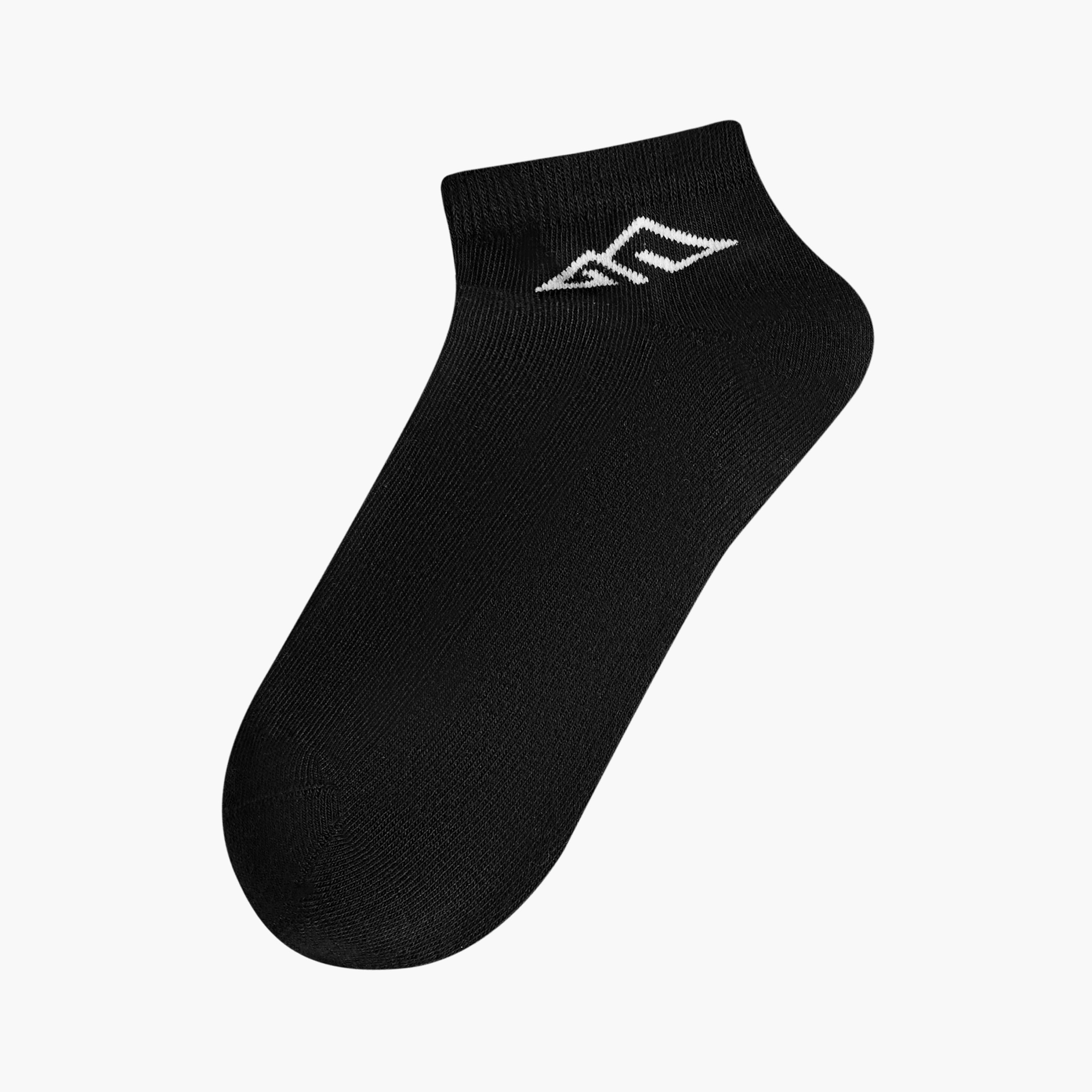 Oaklan by Shoexpress Pack of 5 Ankle Length Cotton Sport Socks-women-socksandstockings-image-2