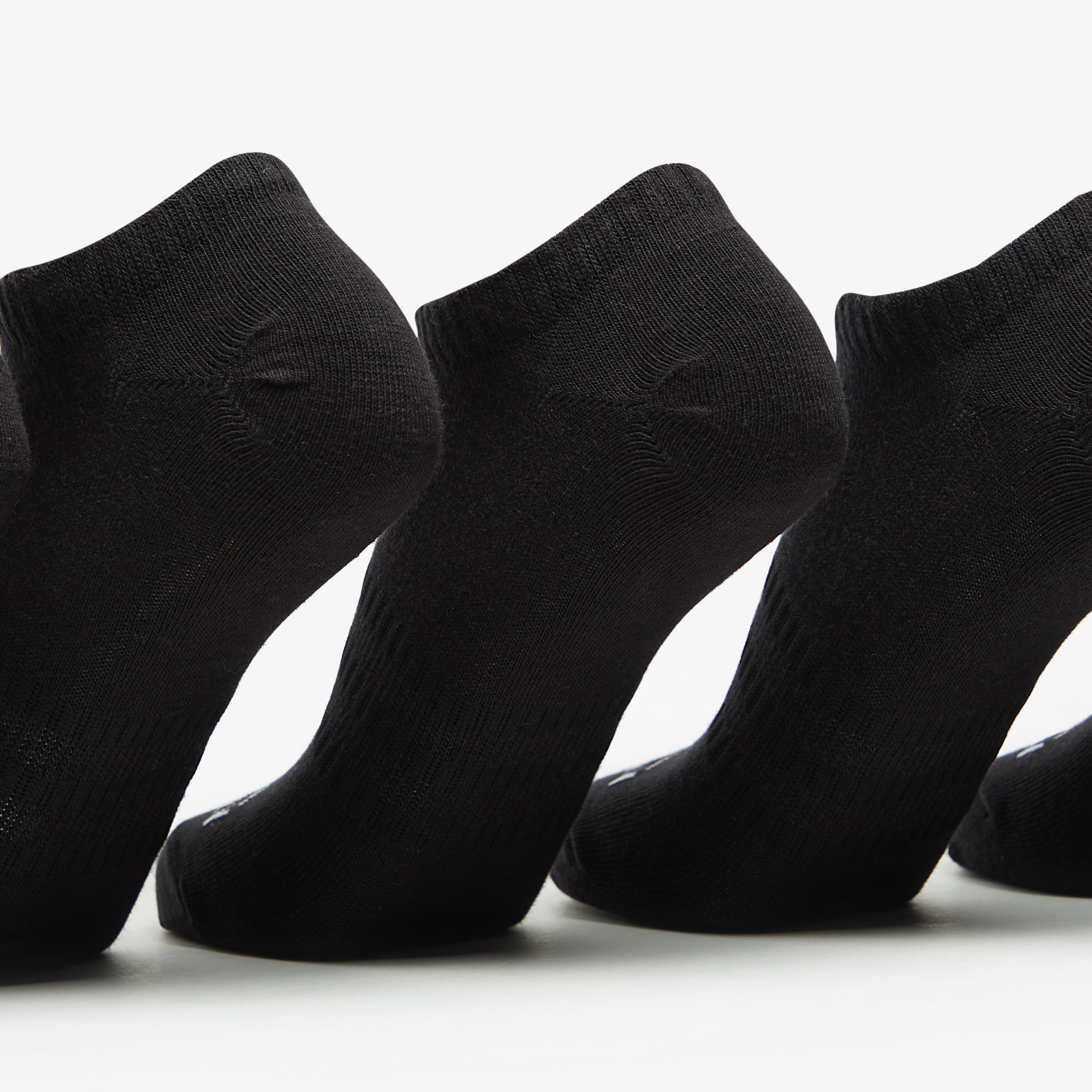 OAKLAN Logo Print Ankle Length Sports Socks - Set of 5-women-socksandstockings-image-4