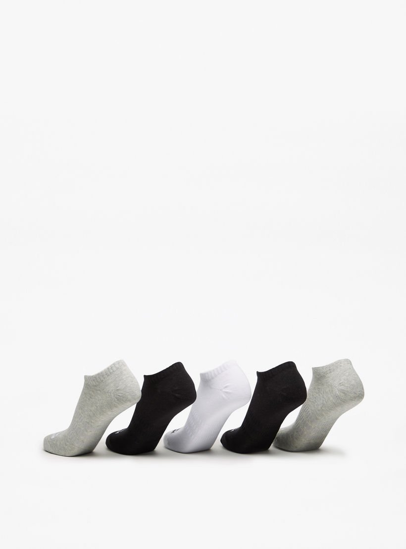 جوارب رياضية طول الكاحل بطبعات من أوكلان - طقم من 5 أزواج-women-socksandstockings-image-3