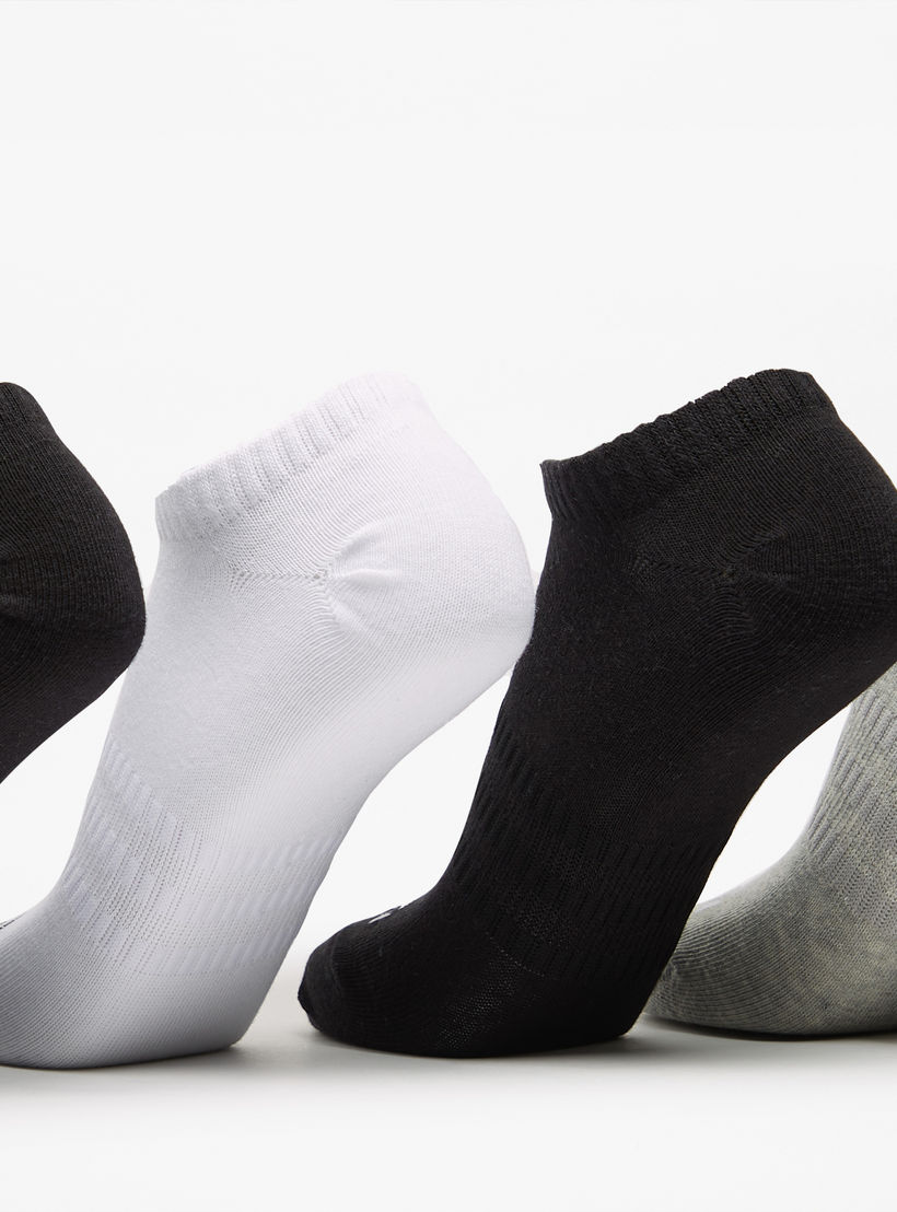 جوارب رياضية طول الكاحل بطبعات من أوكلان - طقم من 5 أزواج-women-socksandstockings-image-4