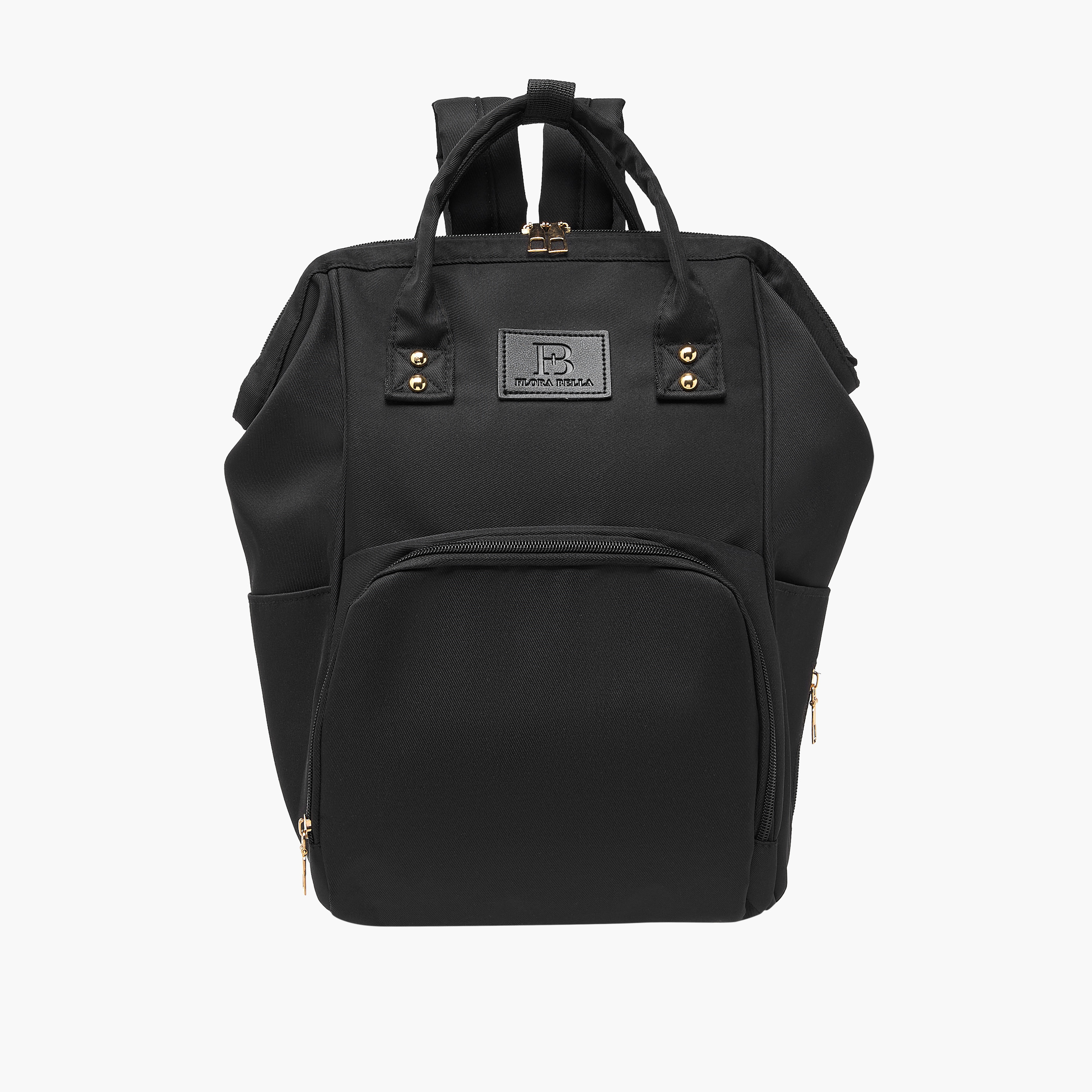 Flora Bella Textured Backpack with Adjustable Straps and Zip Closure - 18x24x39 cm-women-bagsandwallets-backpacks-image-1