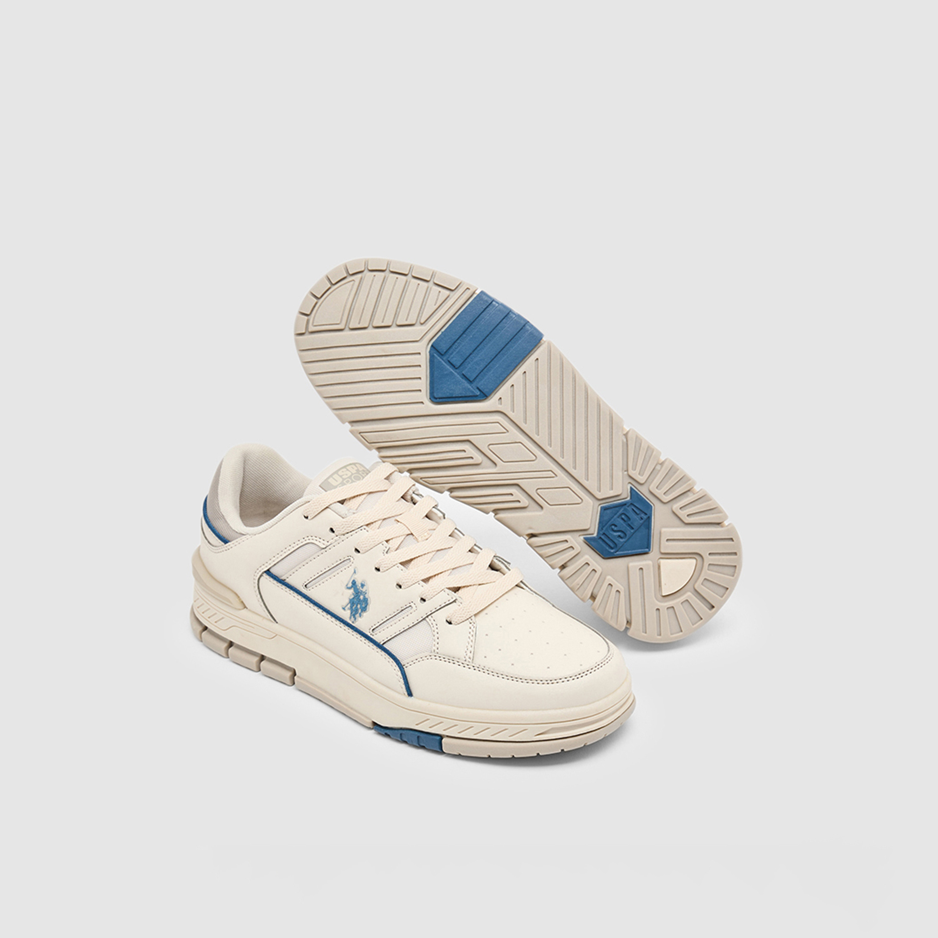 يو اس بولو - حذاء رياضي رجالي برباط منخفض الكاحل | OKRA-GLB-MEN-men-shoes-sneakers-image-2