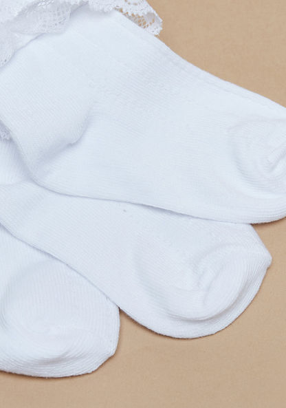 Assorted Socks - Set of 3-Girl%27s Socks & Tights-image-3