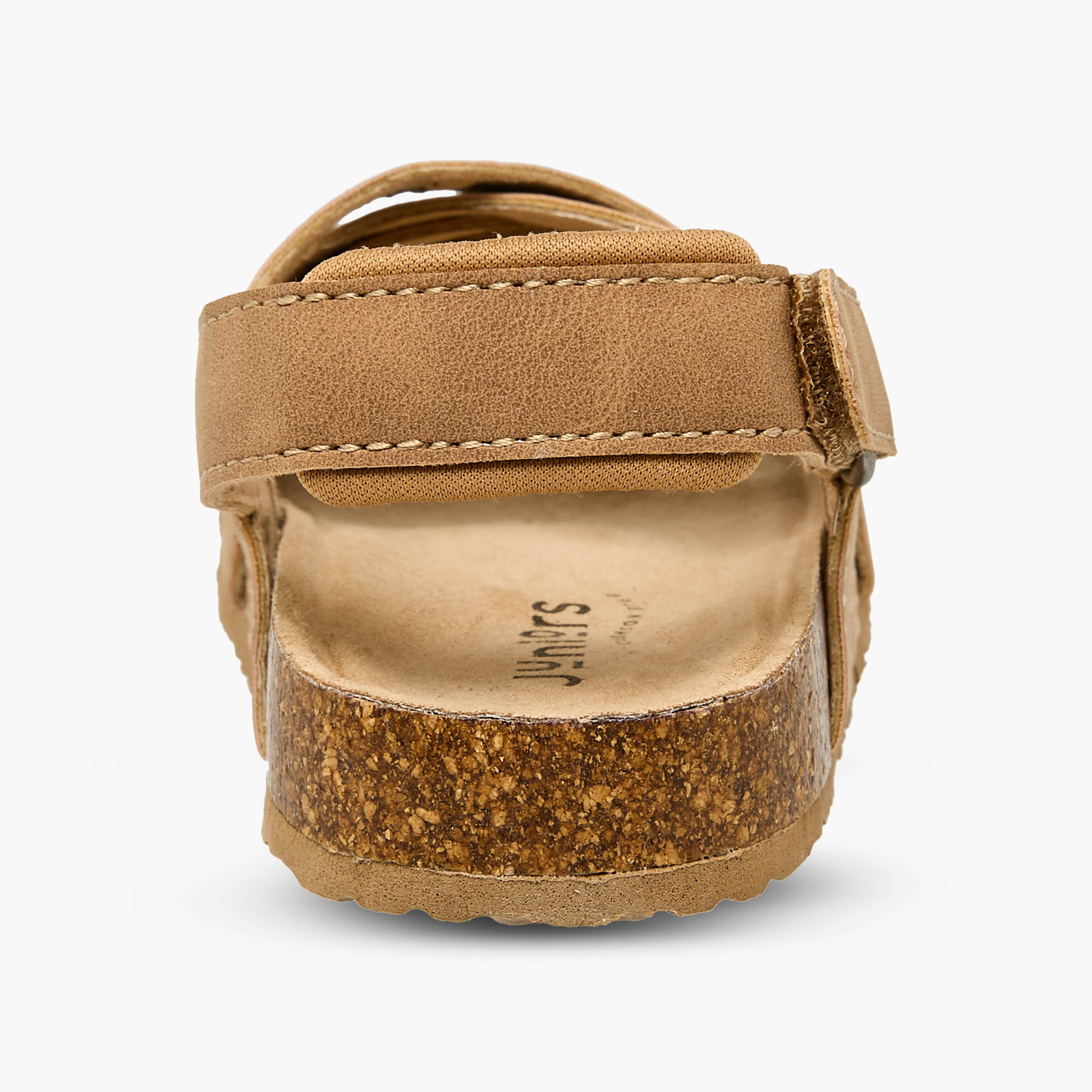 Juniors Boys Cross Strap Hook & Loop Sandals-boys-shoes-sandals-image-4