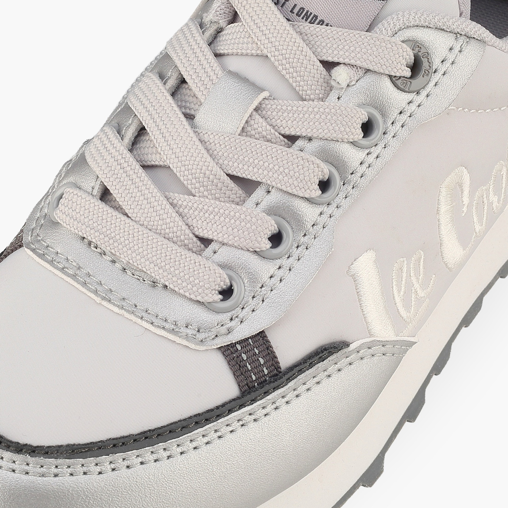 Lee Cooper Girls Panelled Lace-Up Ankle Sneakers-girls-shoes-sneakers-image-4