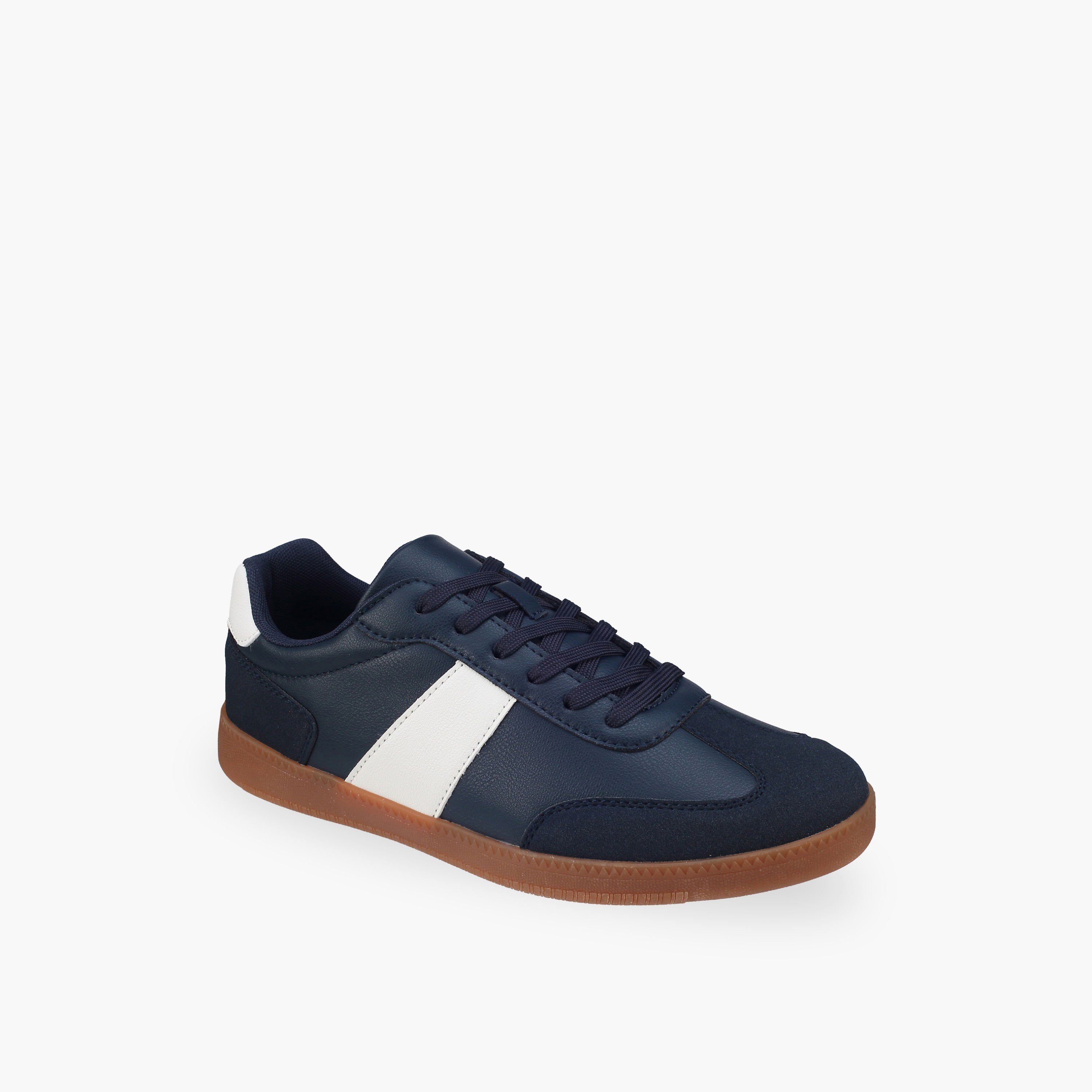 حذاء سنيكرز طول الكاحل برباط إغلاق للرجال من أل بي أل من شو إكسبريس-men-shoes-sneakers-image-7