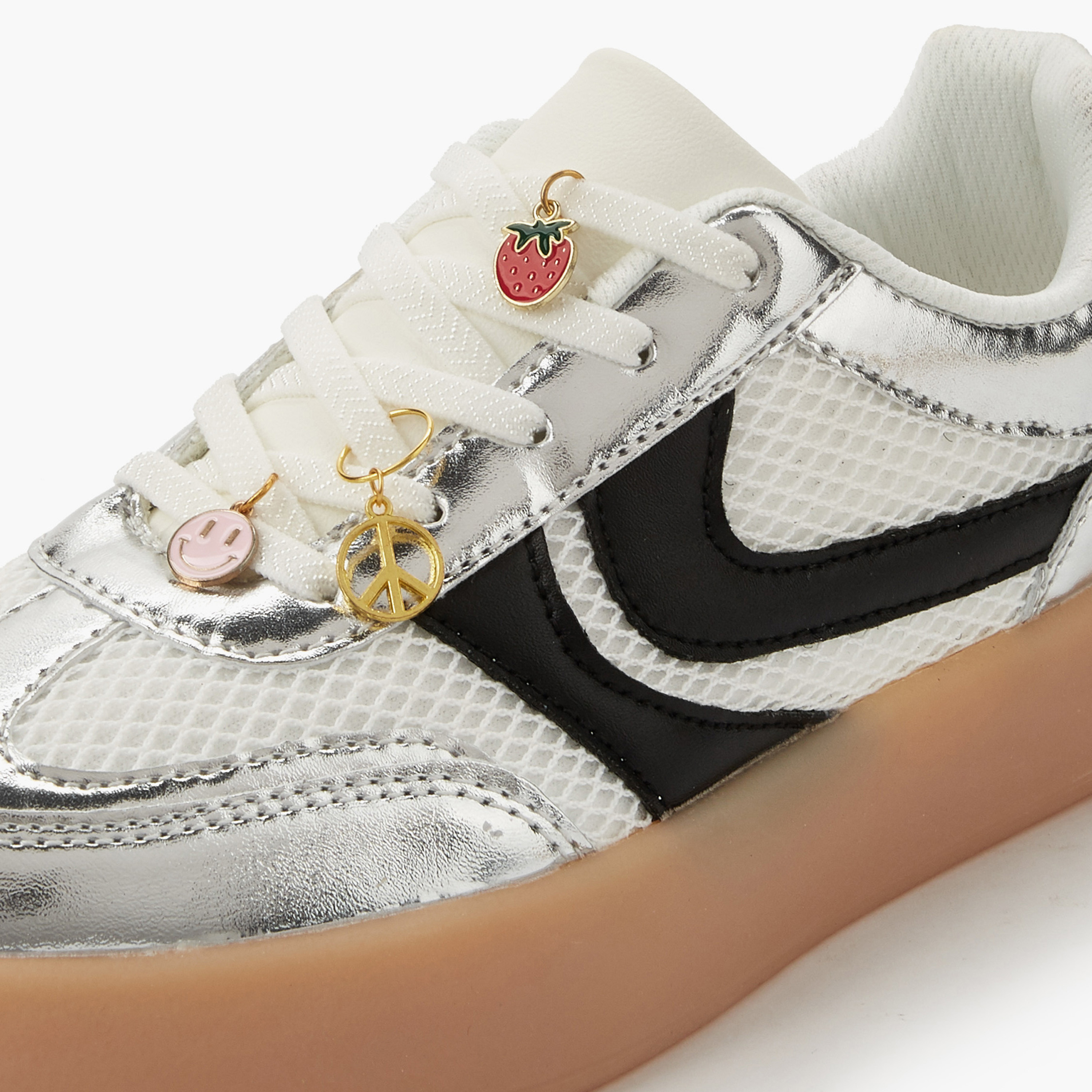 Little Missy Girls Lace-Up Sneakers-girls-shoes-sneakers-image-4