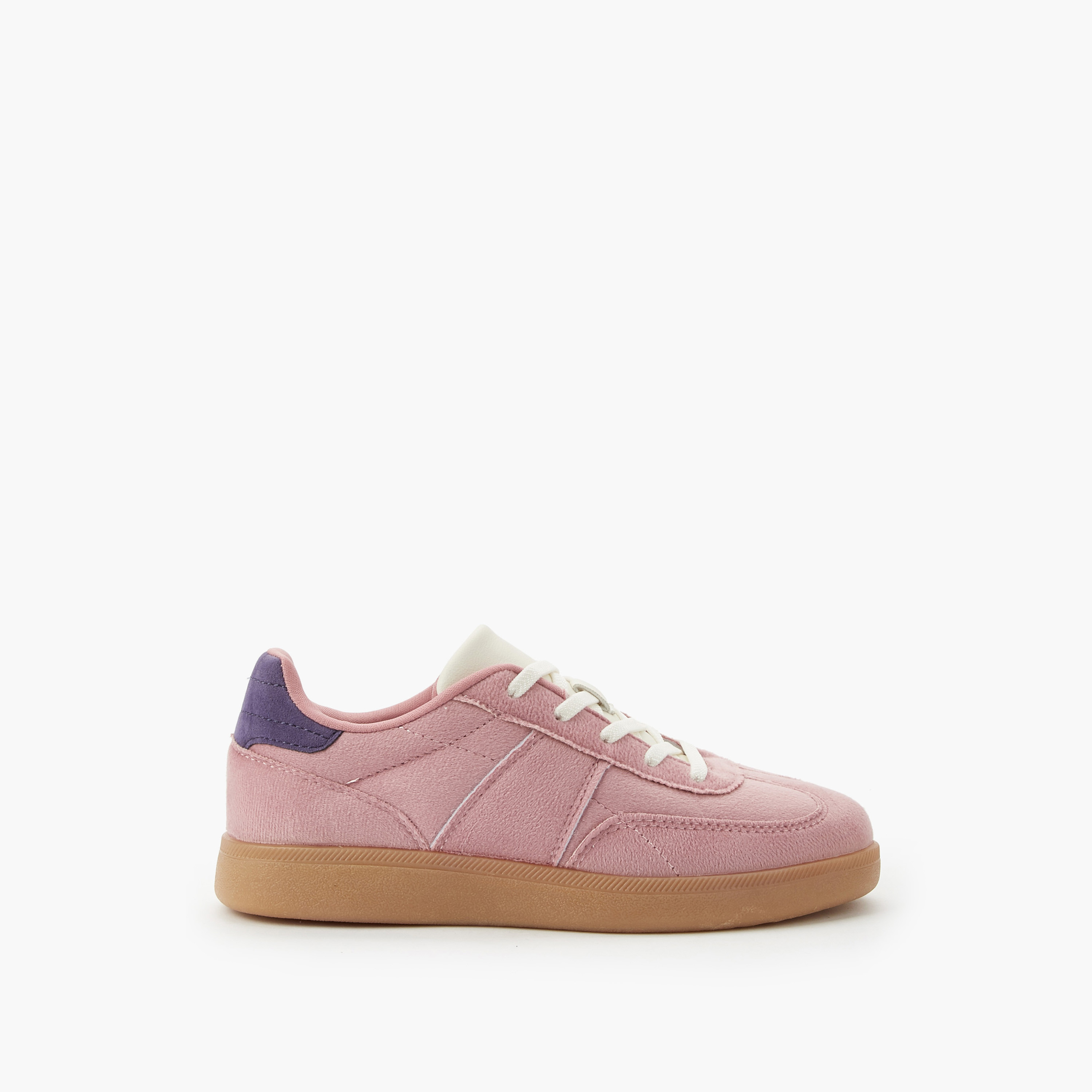 Little Missy Girls Lace-Up Sneakers-girls-shoes-sneakers-image-2