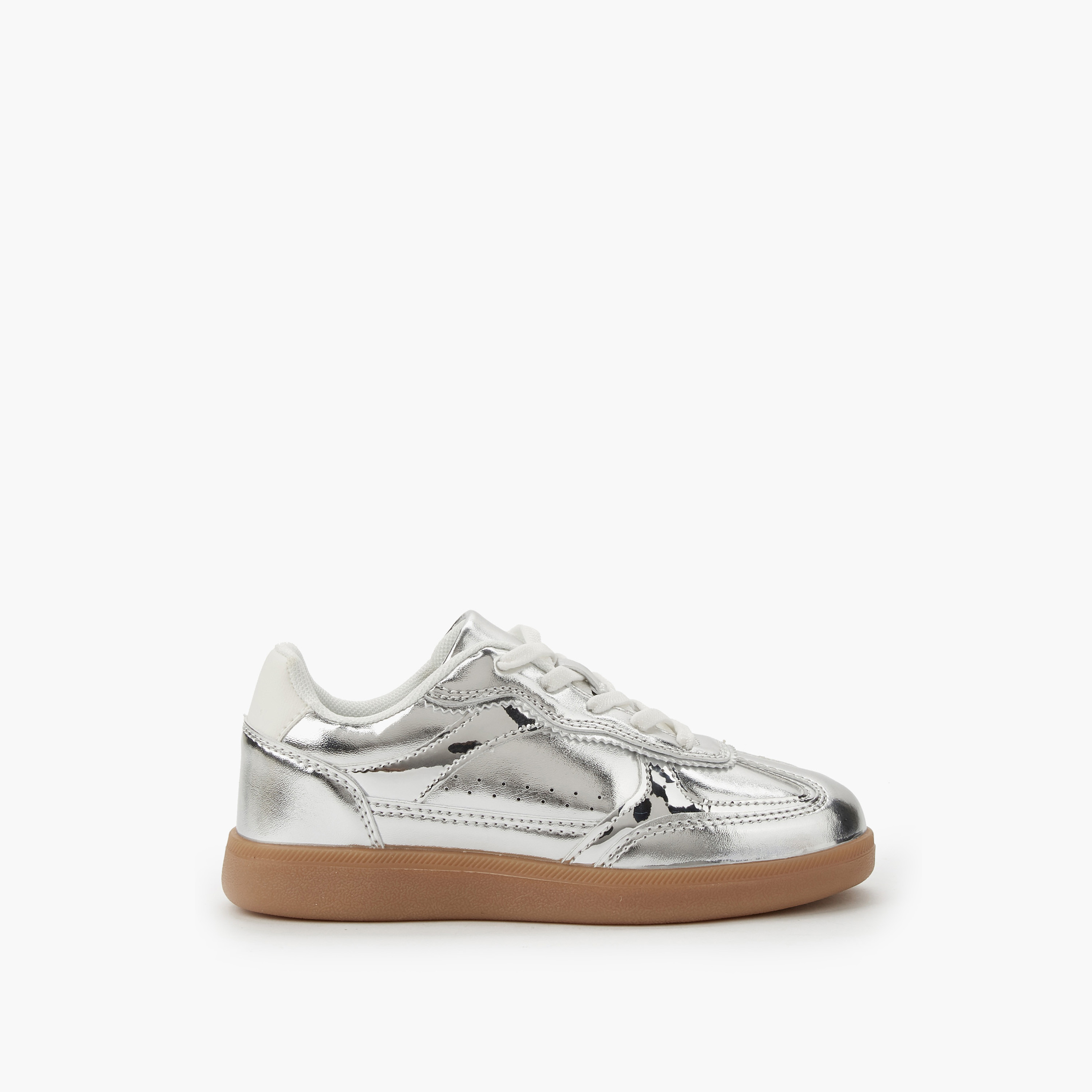 Little Missy Girls Lace-Up Sneakers-girls-shoes-sneakers-image-2
