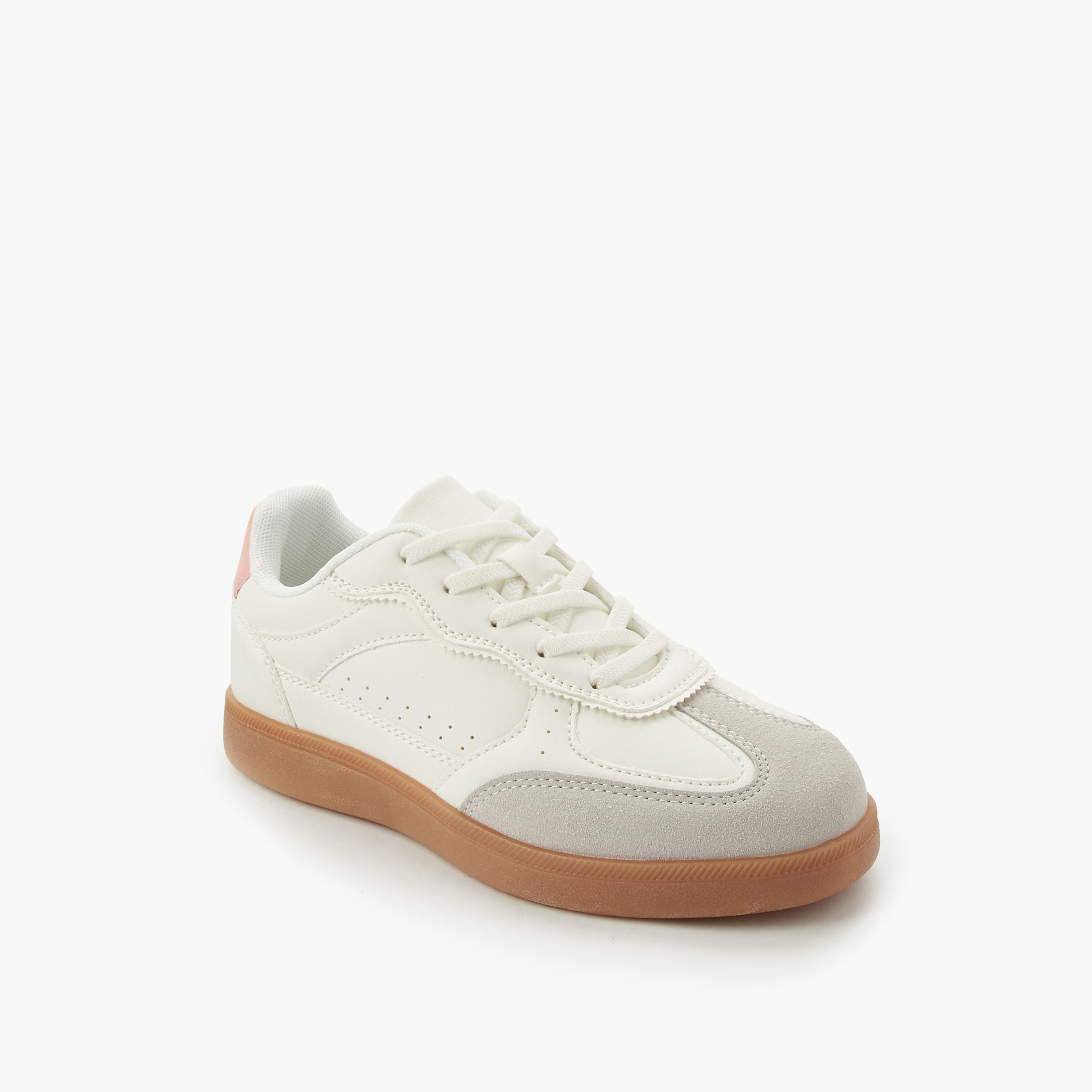 حذاء سنيكرز برباط للبنات من ليتل ميسي-girls-shoes-sneakers-image-3