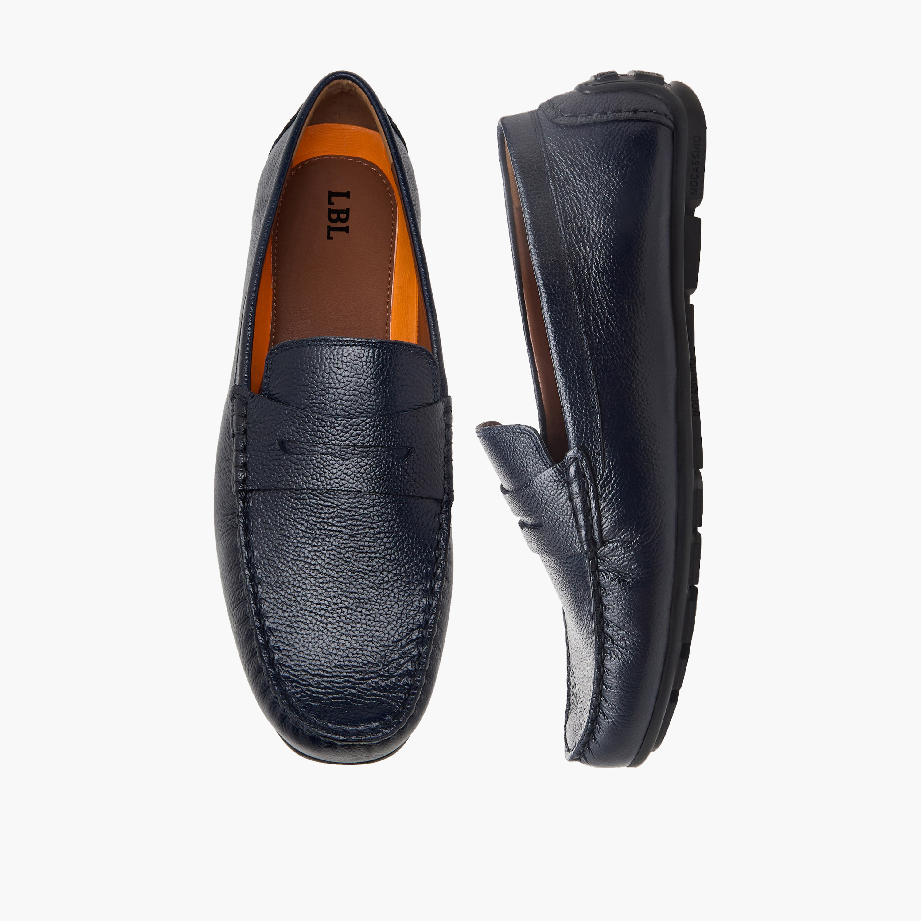 LBL by Shoexpress Men Slip-On Leather Moccasins-men-shoes-loafersandmoccasins-image-1
